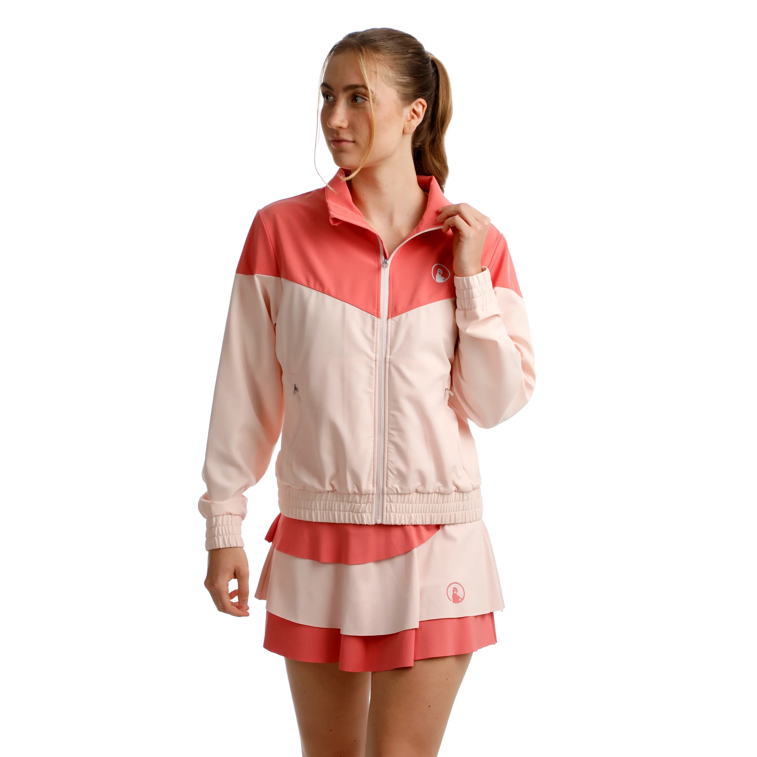 Endlessly Chip Trainingsjacke Damen-Rosa,Koralle - Image 5