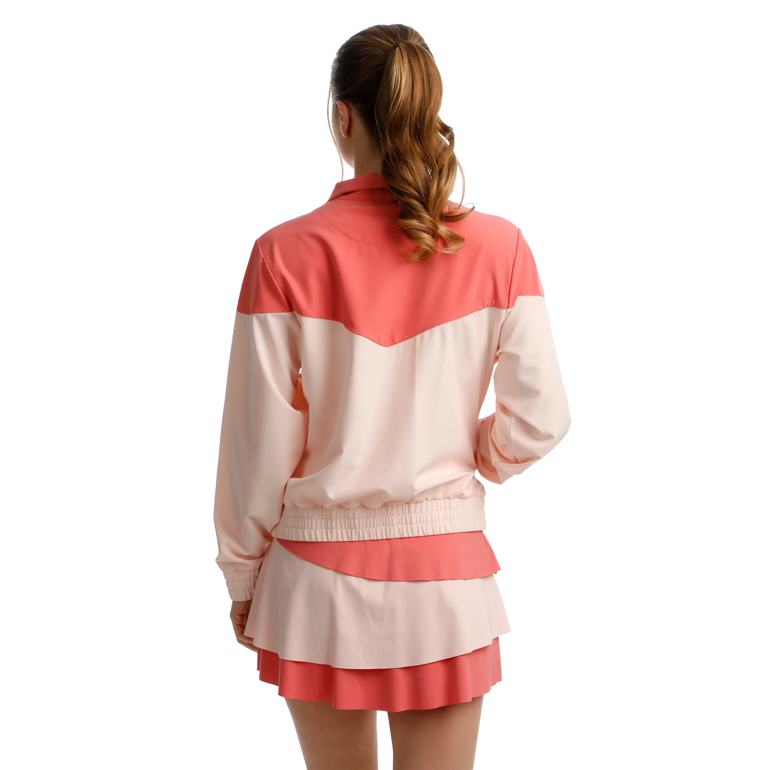 Endlessly Chip Trainingsjacke Damen-Rosa,Koralle - Image 6