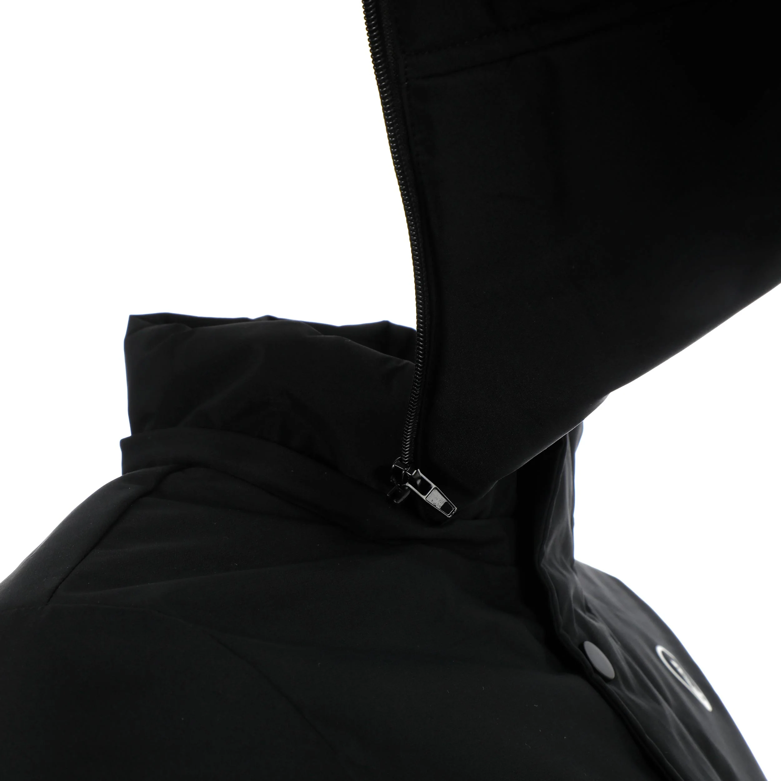 Get Warm Outdoor-Jacke Unisex-schwarz - Image 7