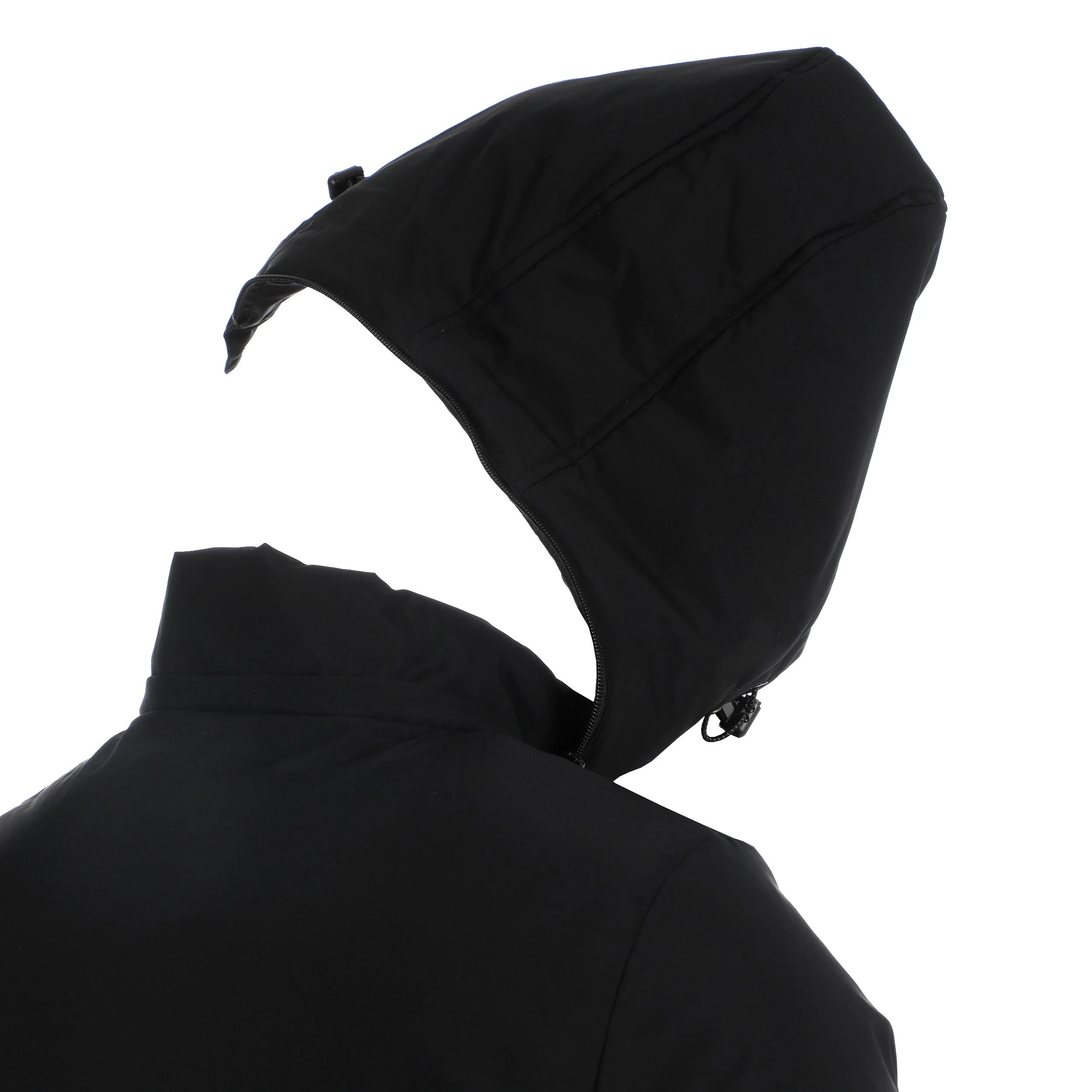 Get Warm Outdoor-Jacke Unisex-schwarz - Image 8