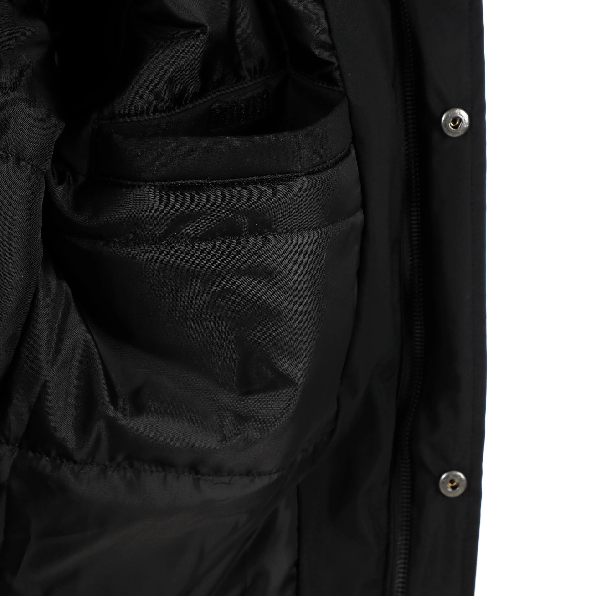 Get Warm Outdoor-Jacke Unisex-schwarz - Image 9