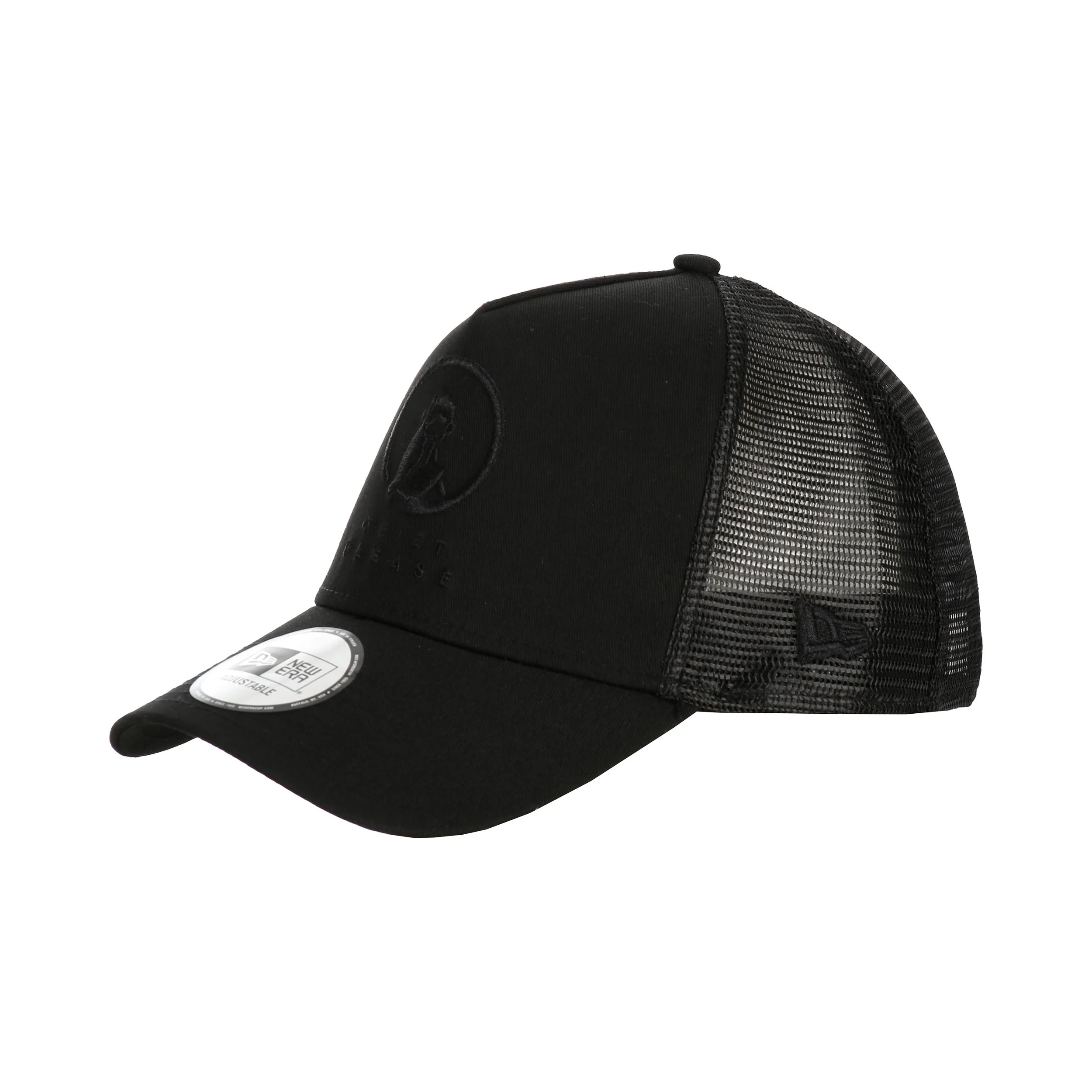 New Era Trucker Cap-Schwarz