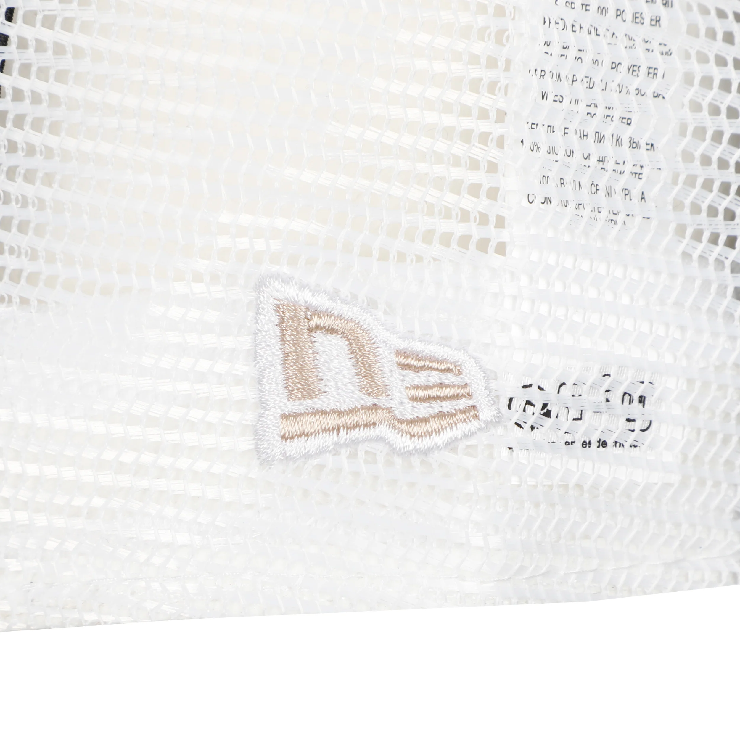 New Era Trucker Cap-Weiß,Beige - Image 4