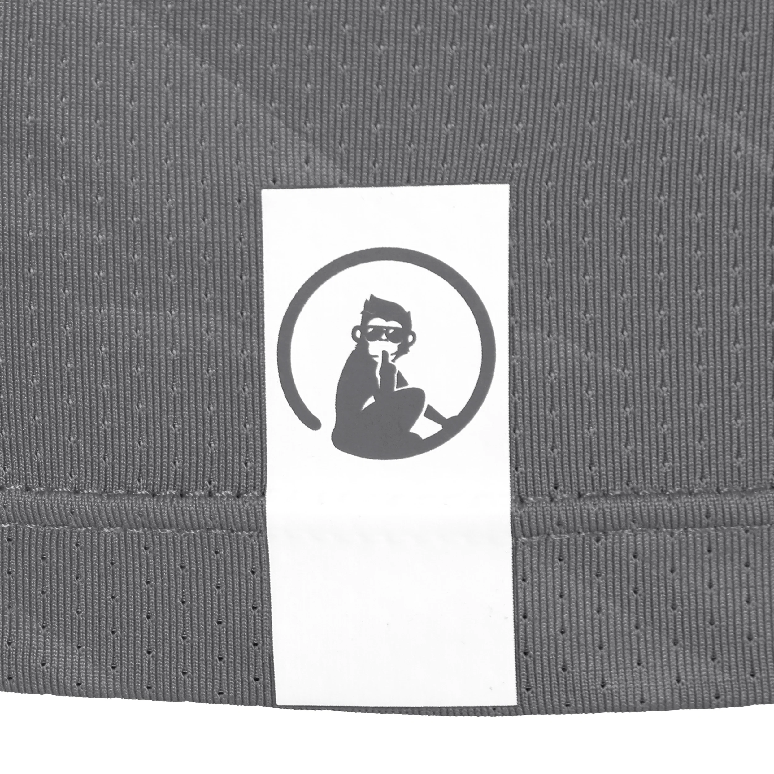 Receiver Embossed T-Shirt Herren - grau, weiß - Image 5