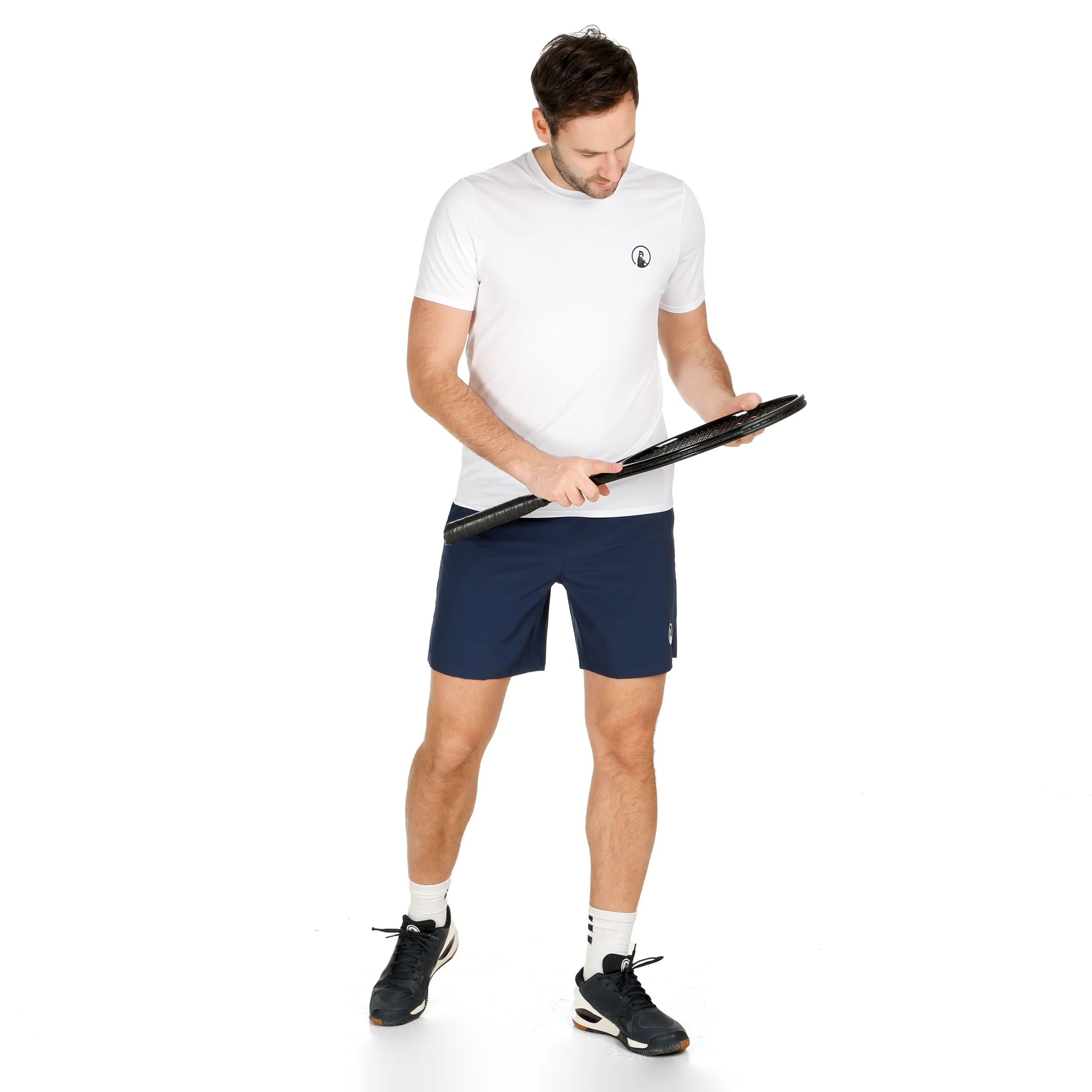 Receiver T-Shirt Herren-Weiß
