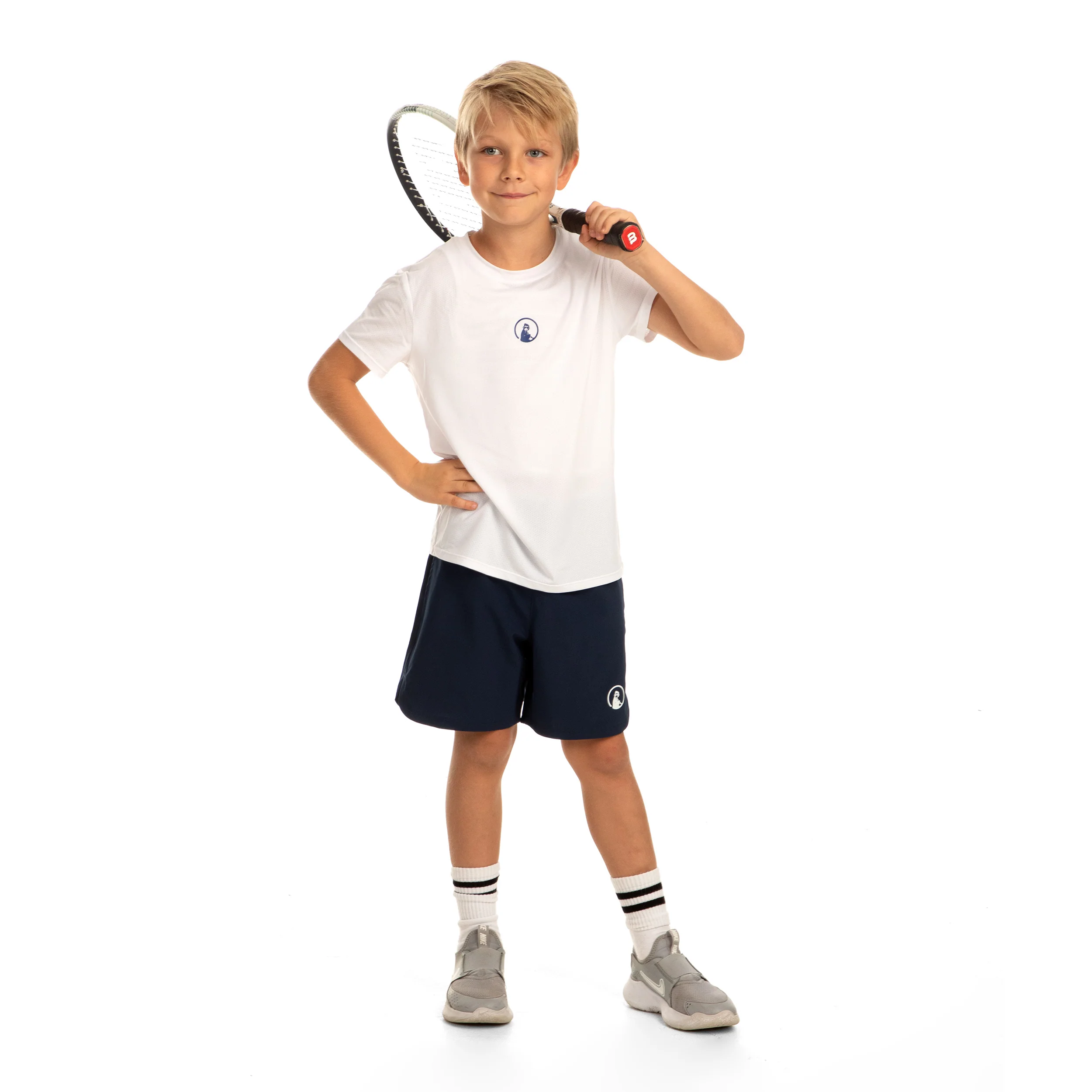 Smash Shorts Jungen-Dunkelblau,Weiß - Image 6
