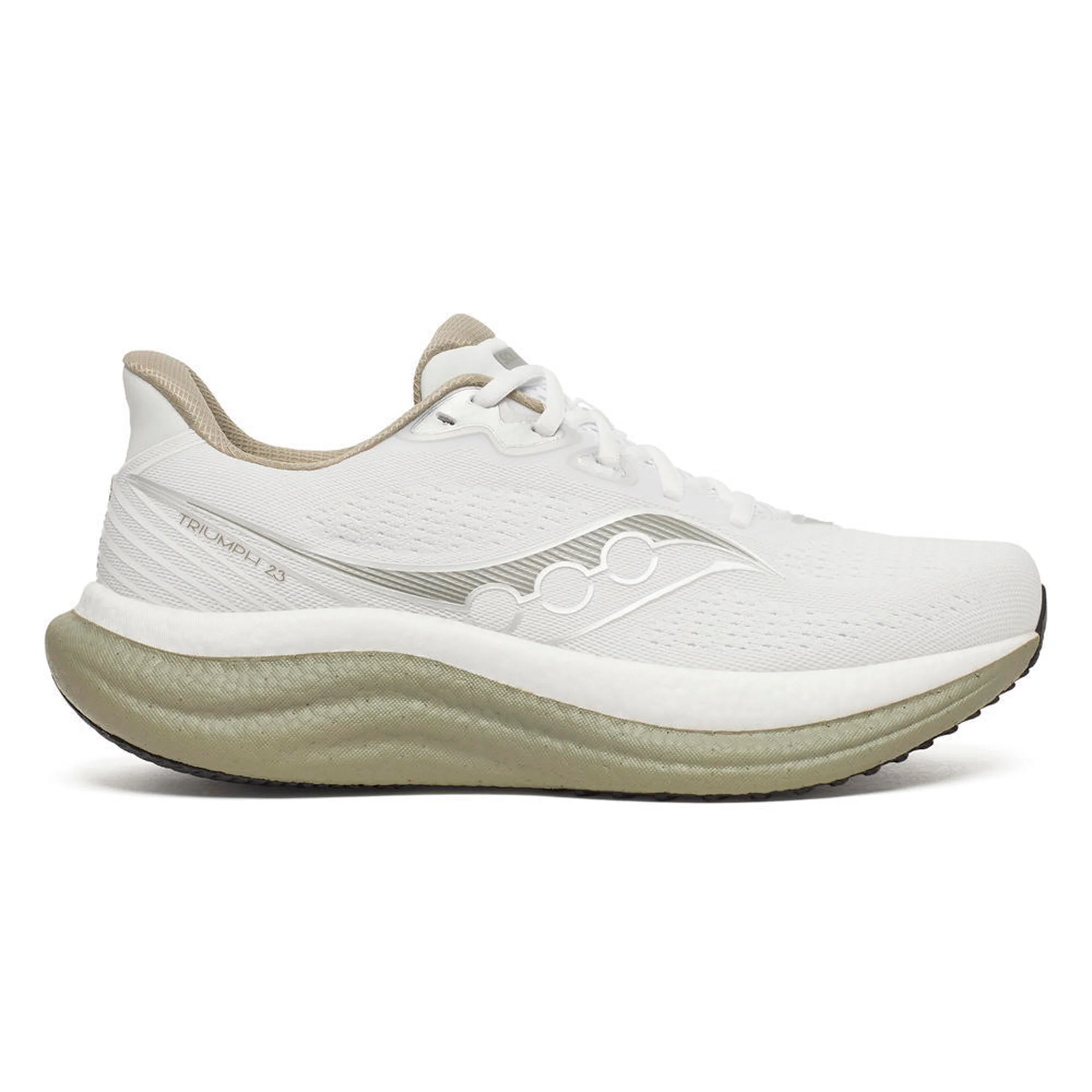 Triumph 23 Neutralschuh Herren-weiß, khaki