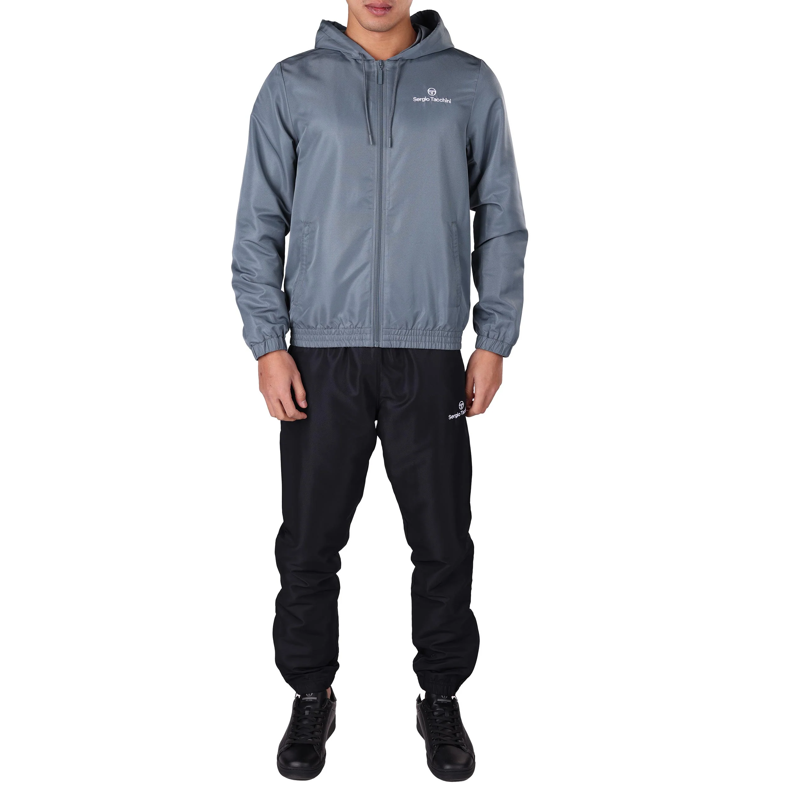 Carson Trainingsanzug Herren - grau, schwarz