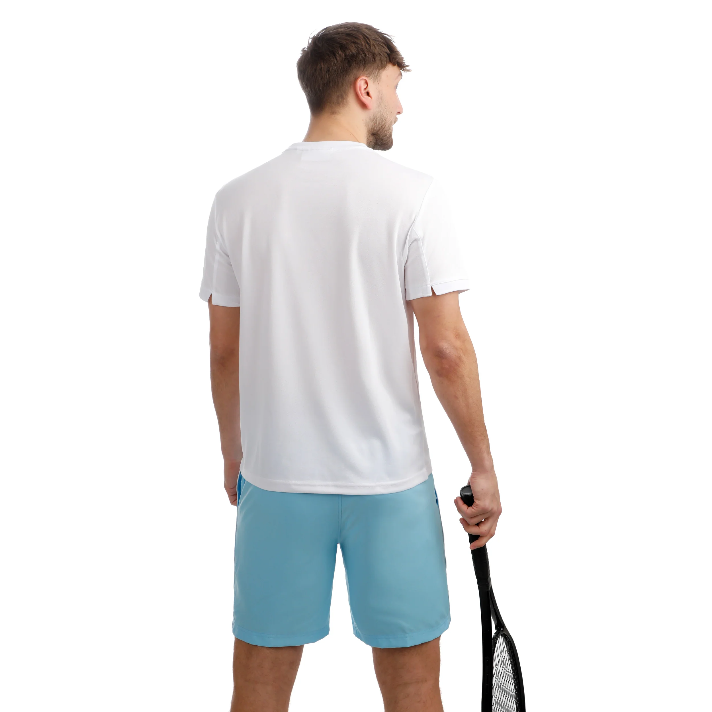 Riflesso PL T-Shirt Herren - weiß, hellblau - Image 6