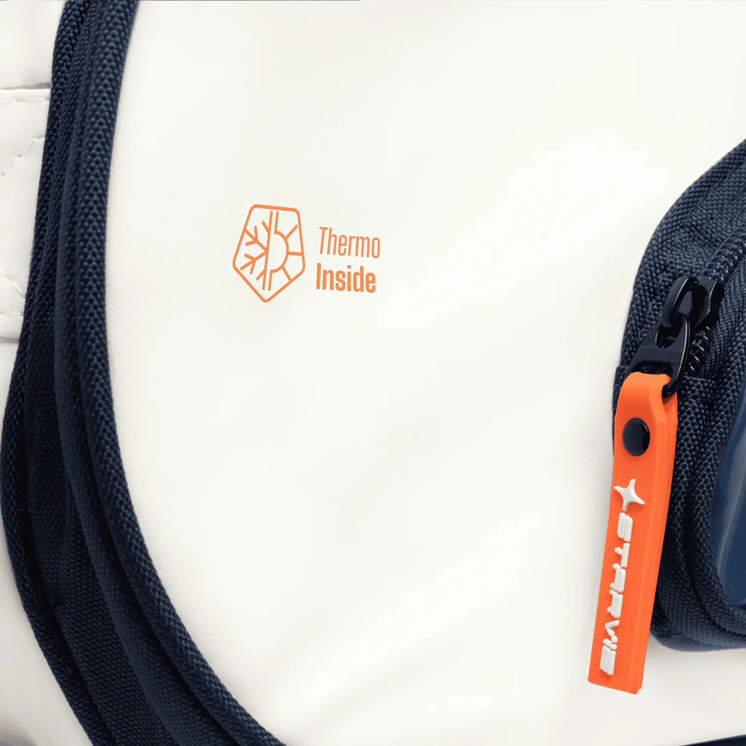TACTIC PRO Padelschlägertasche -weiß, dunkelblau - Image 3
