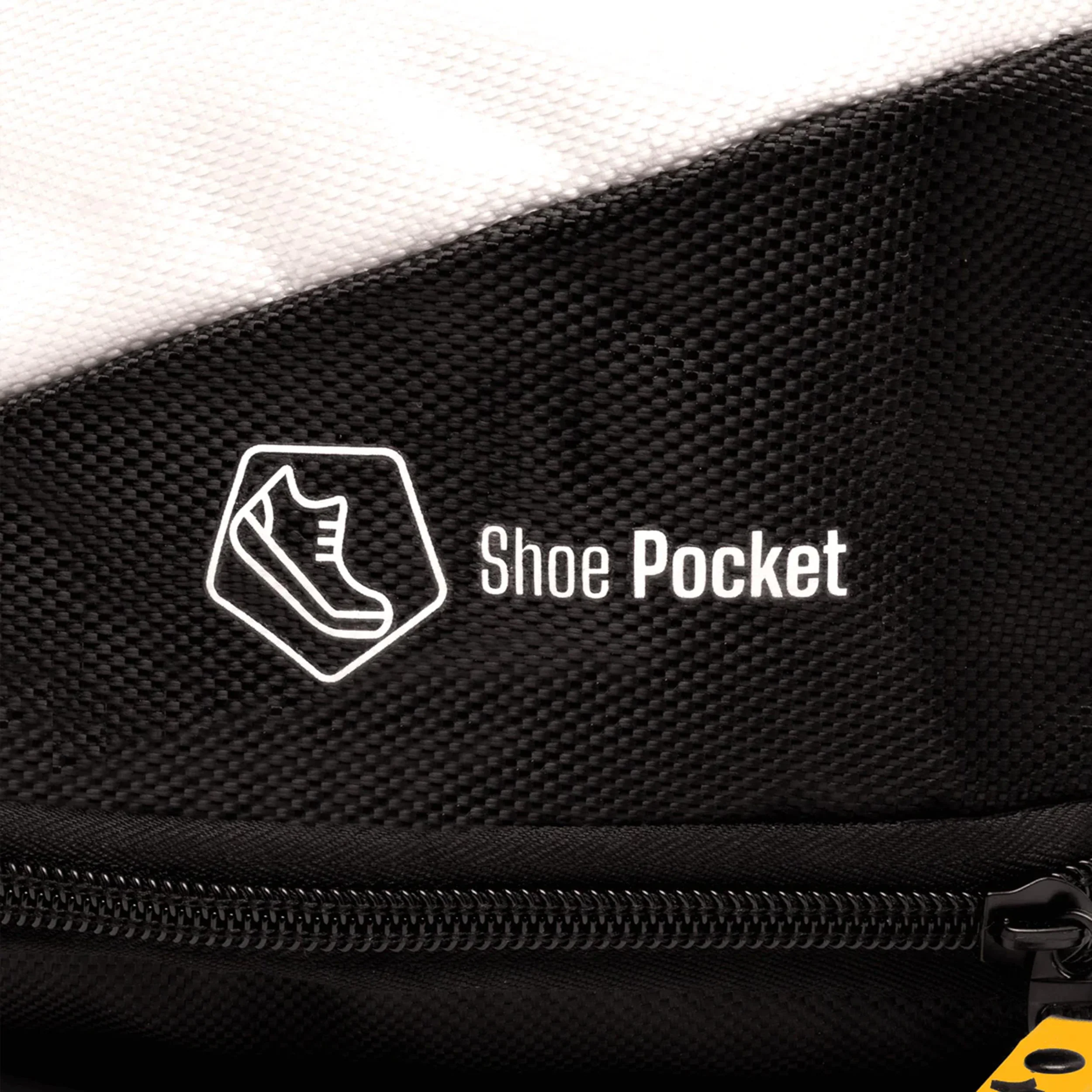 WHITE SPORT Rucksack -weiß, schwarz - Image 3