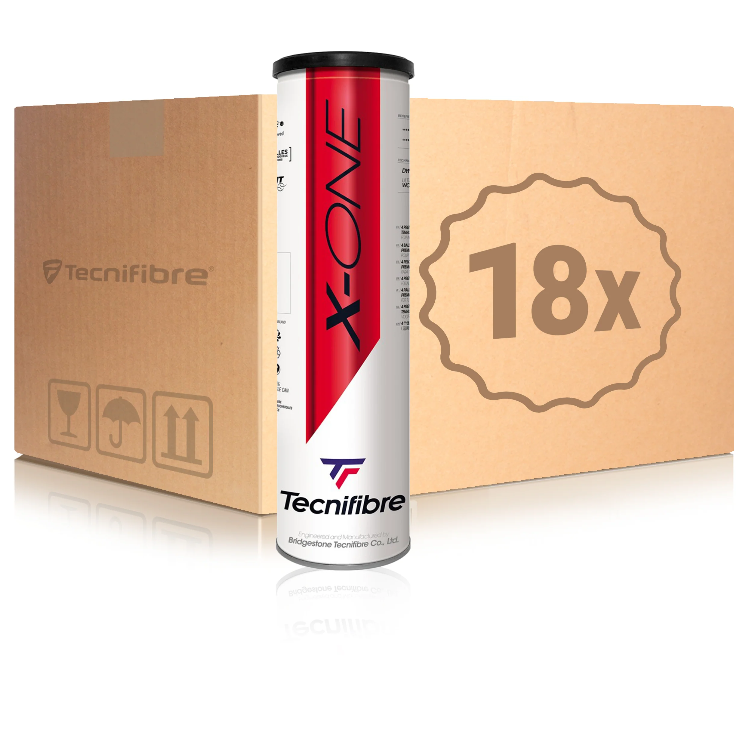 18x 4er Dose X-One im Karton