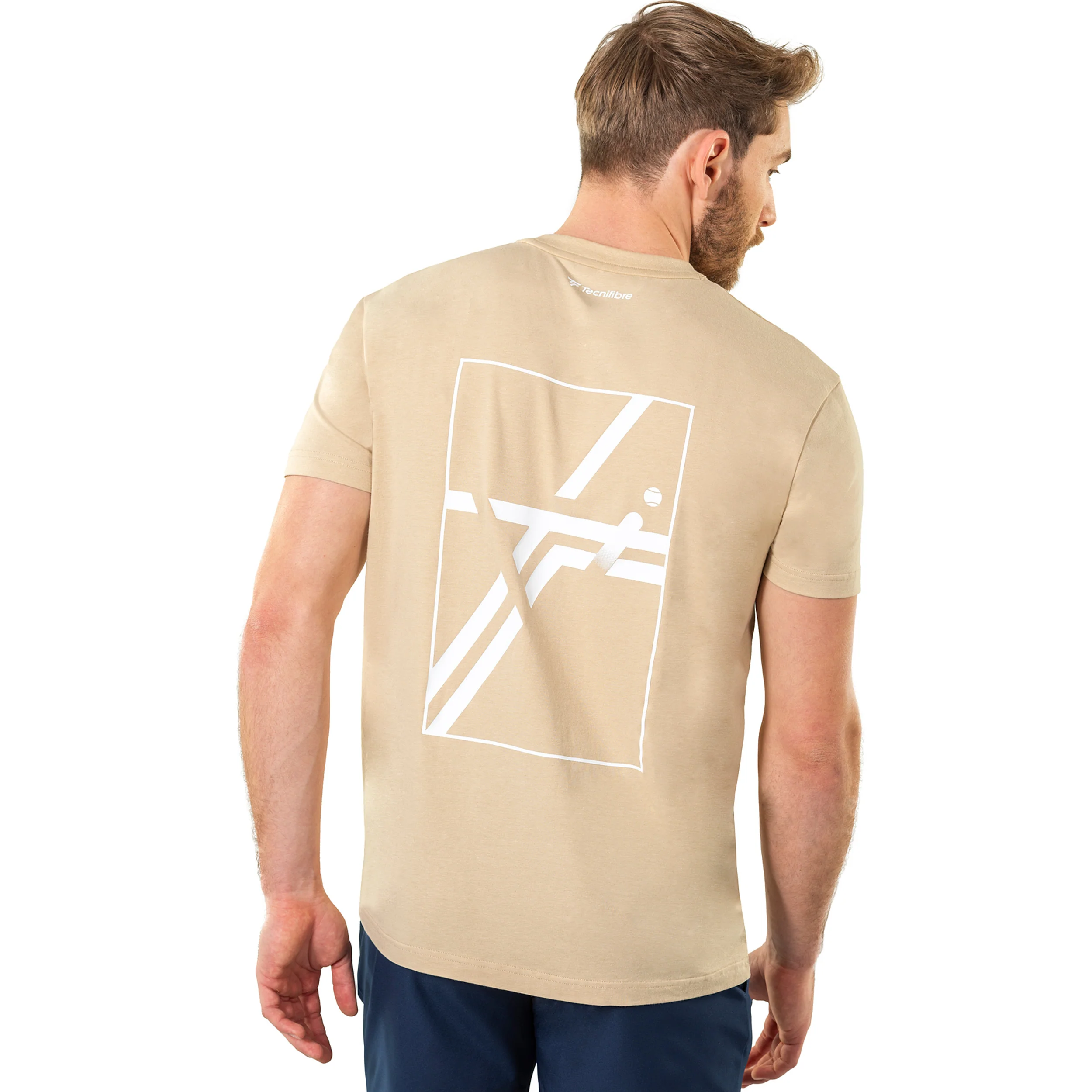 Graphic T-Shirt Herren-sand - Image 5