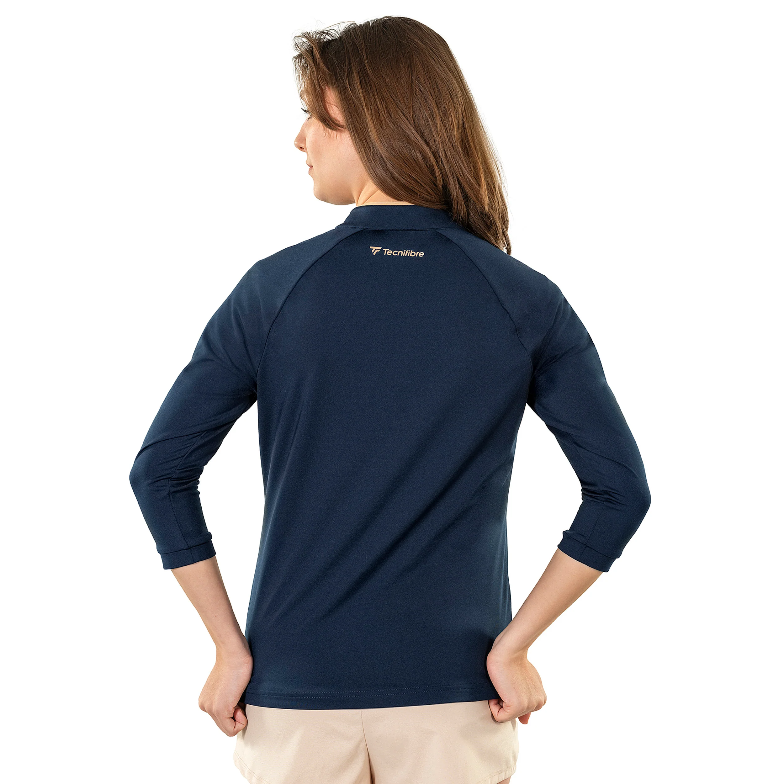 Thermozip 3/4 Longsleeve Damen-dunkelblau - Image 4