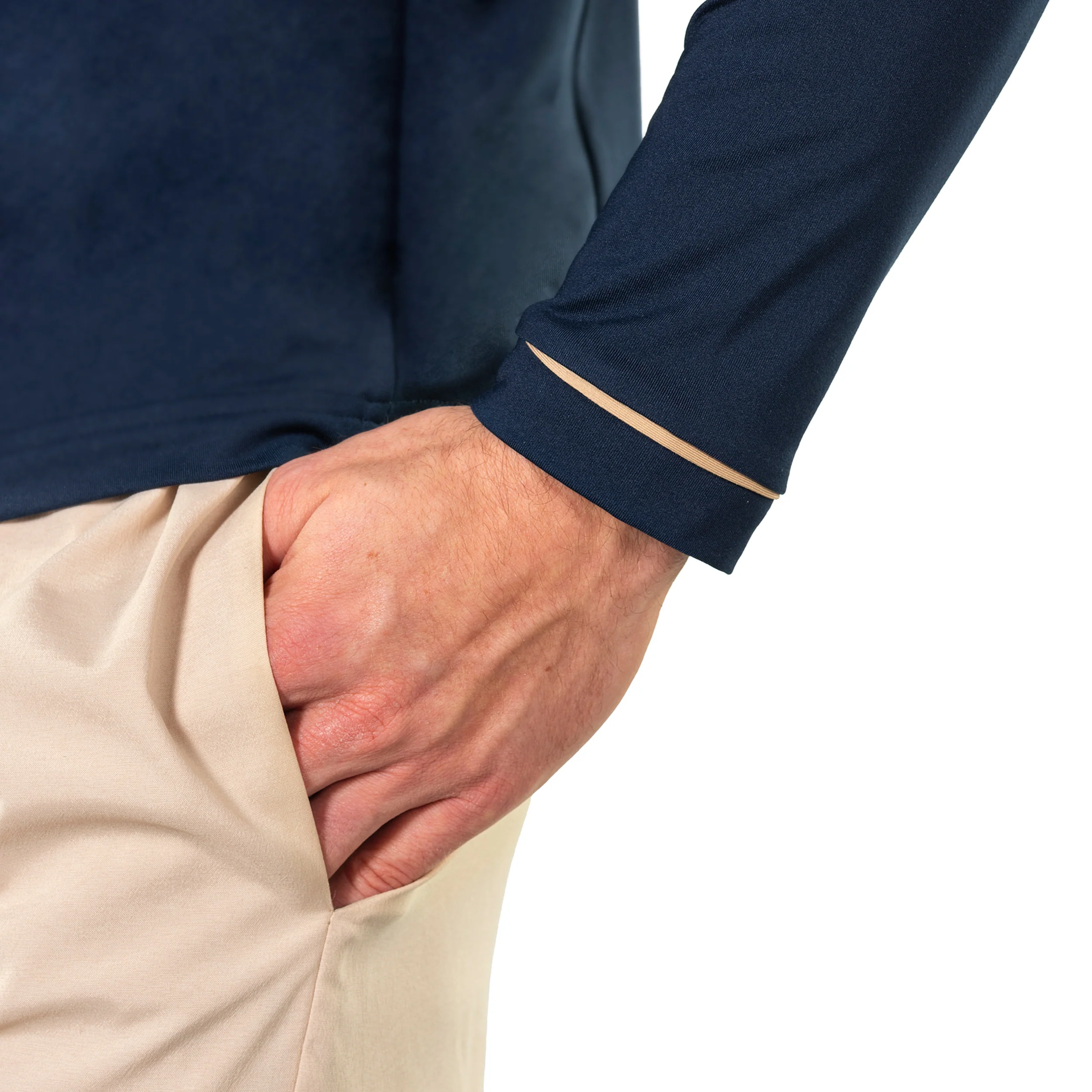 Thermozip Longsleeve Herren-dunkelblau - Image 7