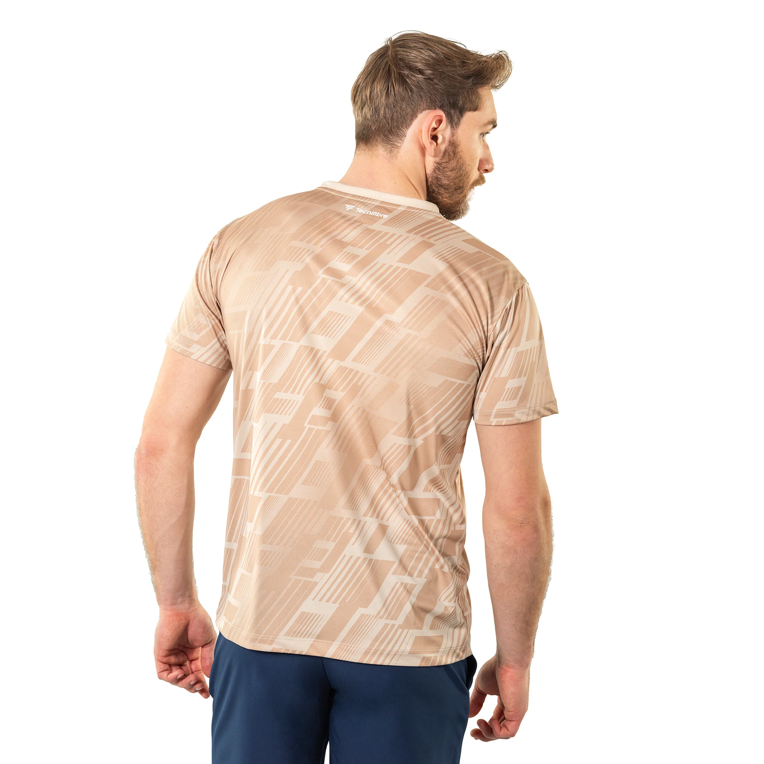 X-Loop T-Shirt Herren-sand - Image 5