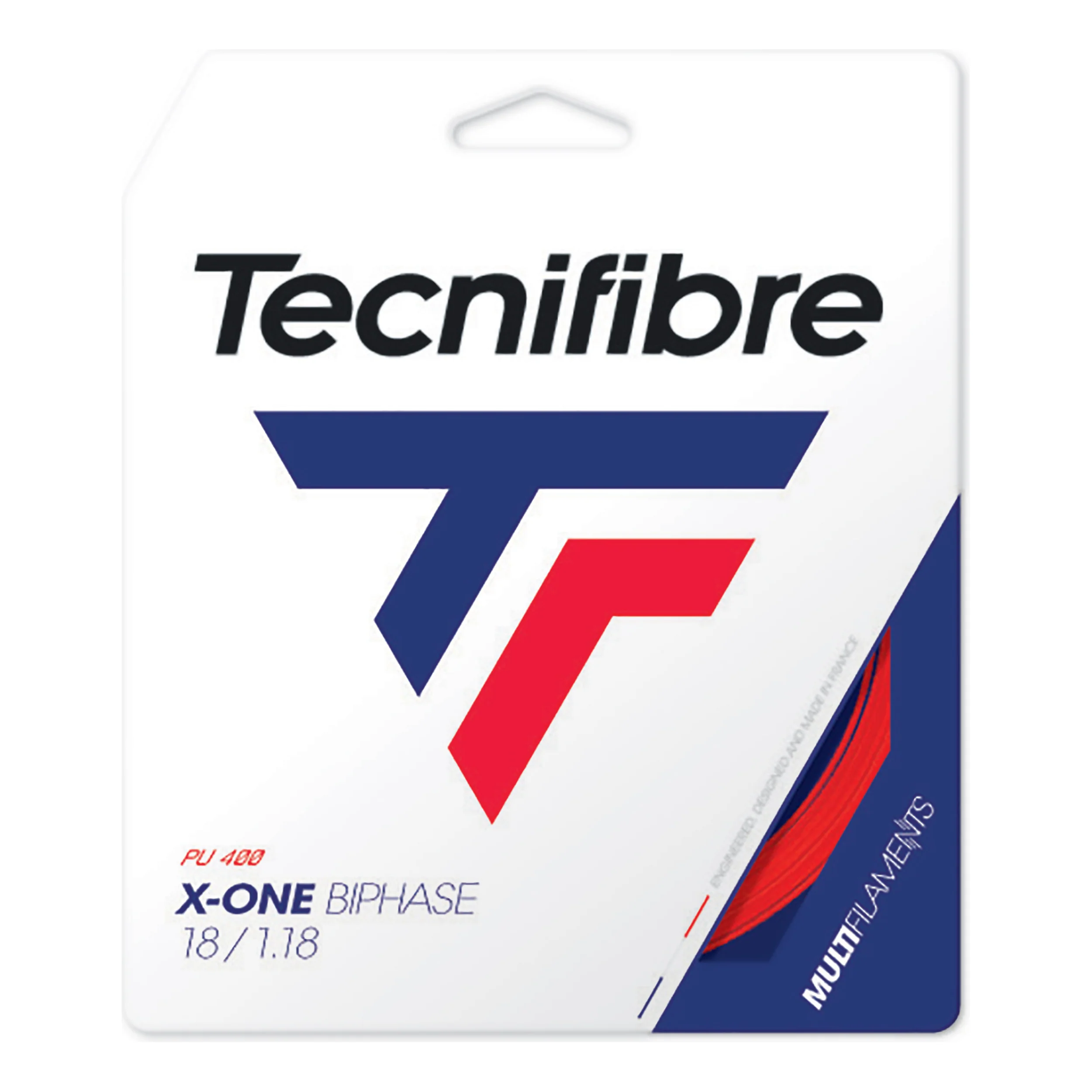 X-One Biphase 12m Saitenset-Rot