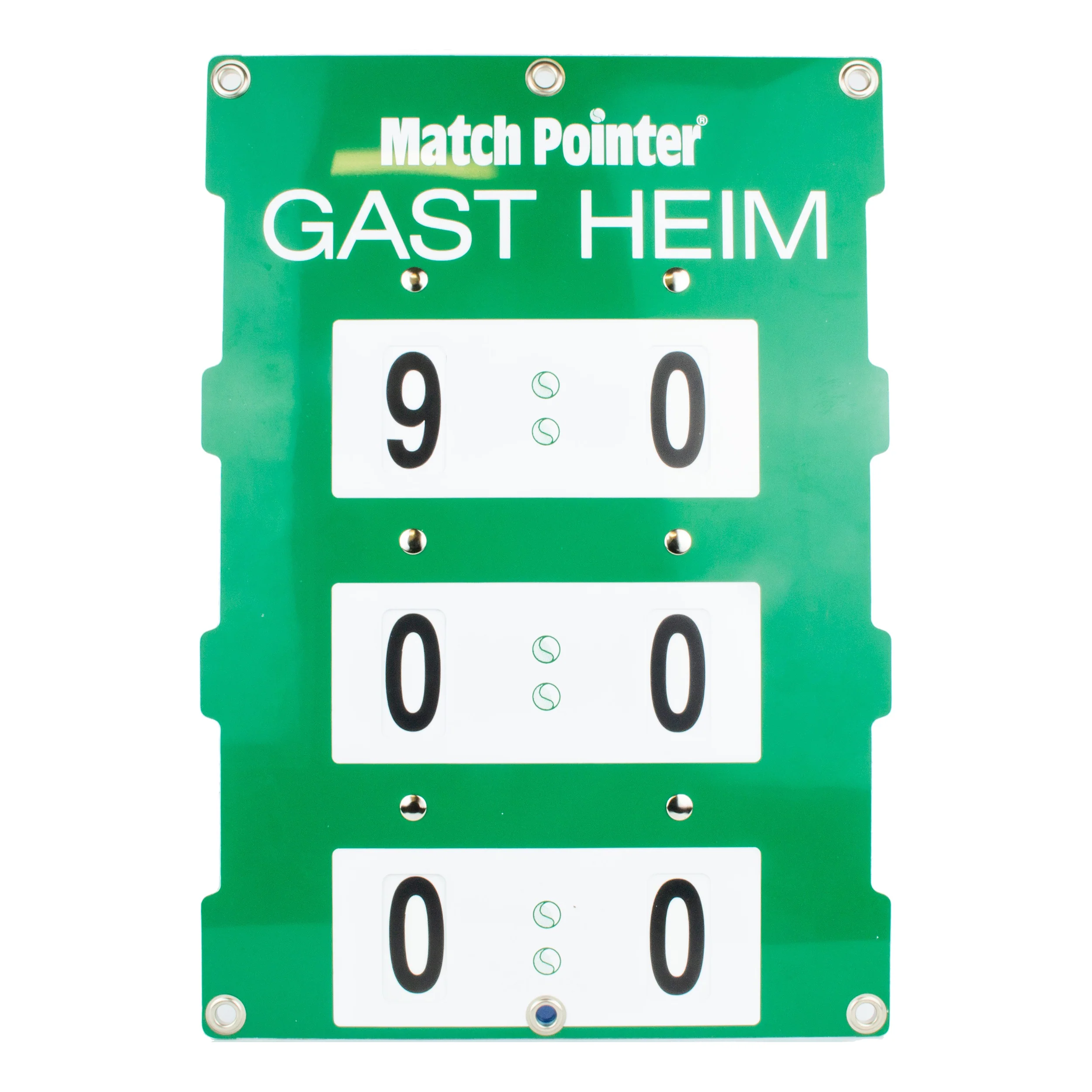 Match-Pointer Größe S,35x50 Cm Spielstandsanzeige-Grün