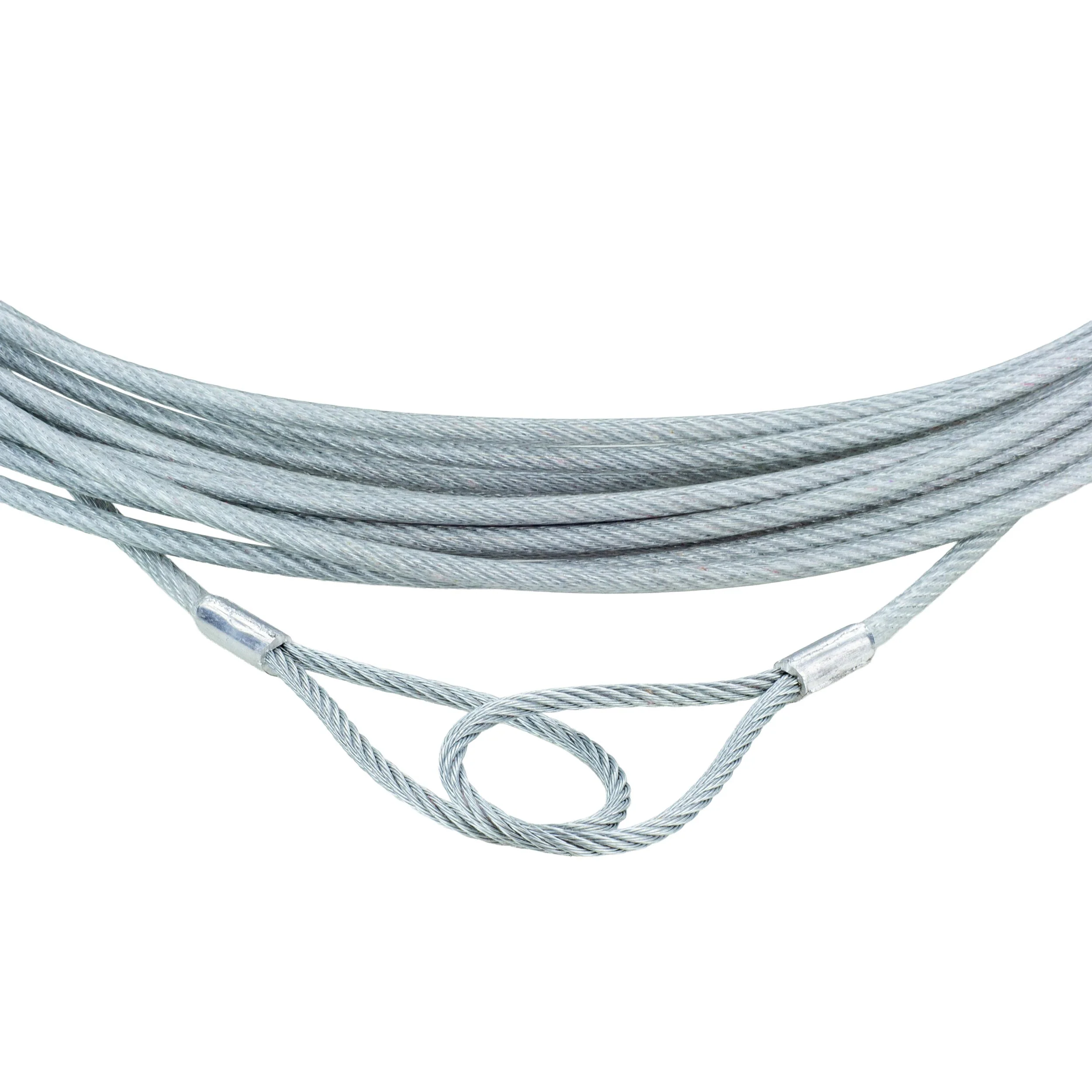 Stahldrahtseil-Silber