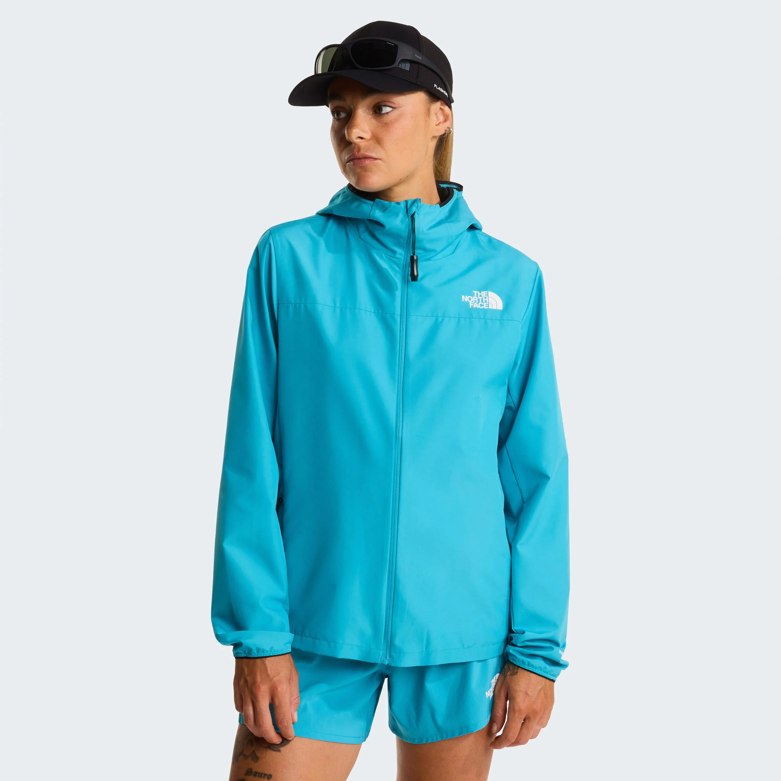 Fontanales Wind Laufjacke Damen - türkis - Image 3