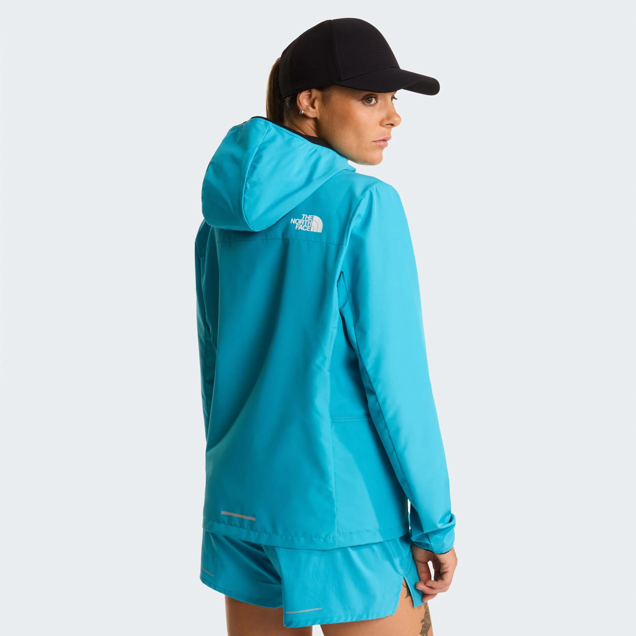 Fontanales Wind Laufjacke Damen - türkis - Image 4