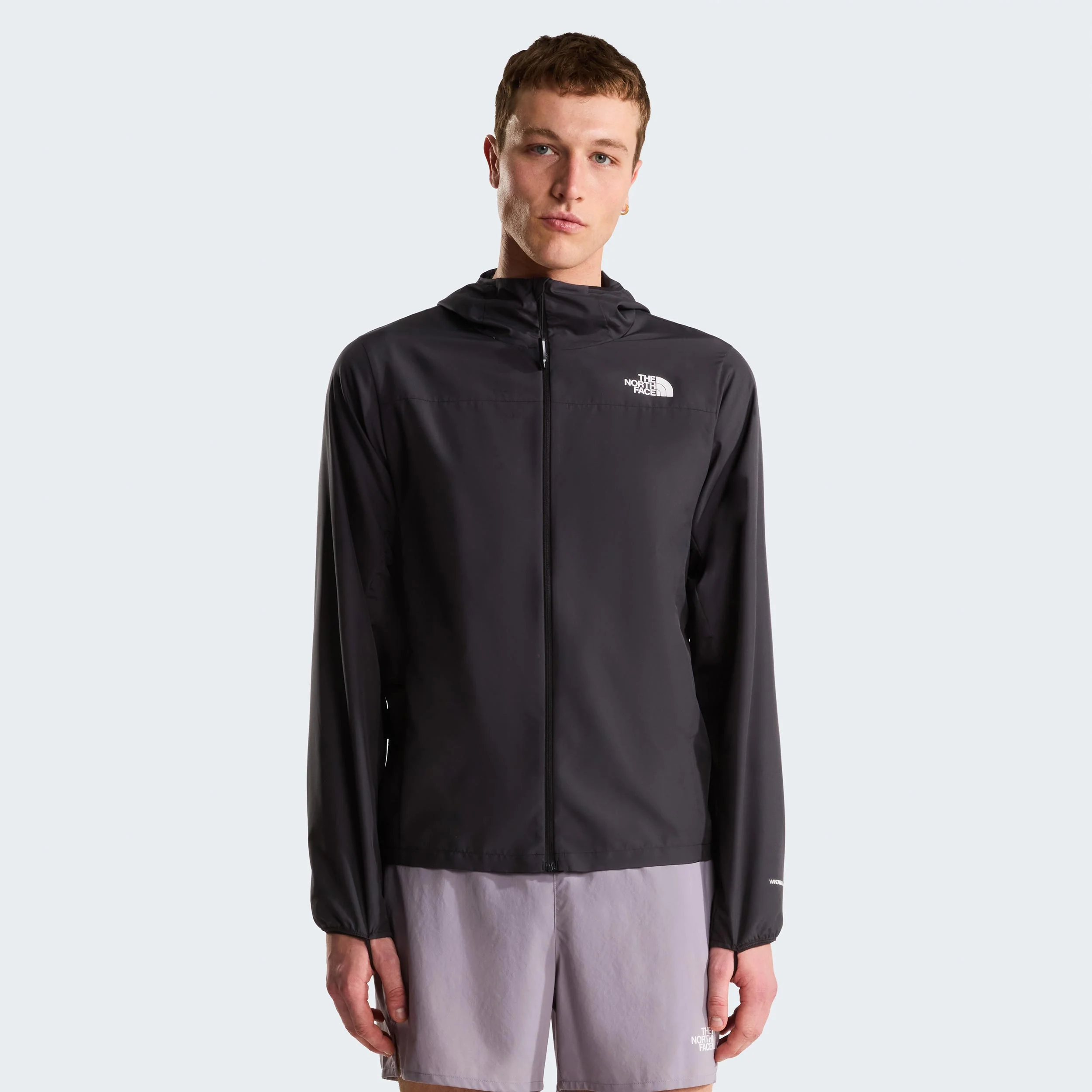 Fontanales Wind Laufjacke Herren - schwarz - Image 3