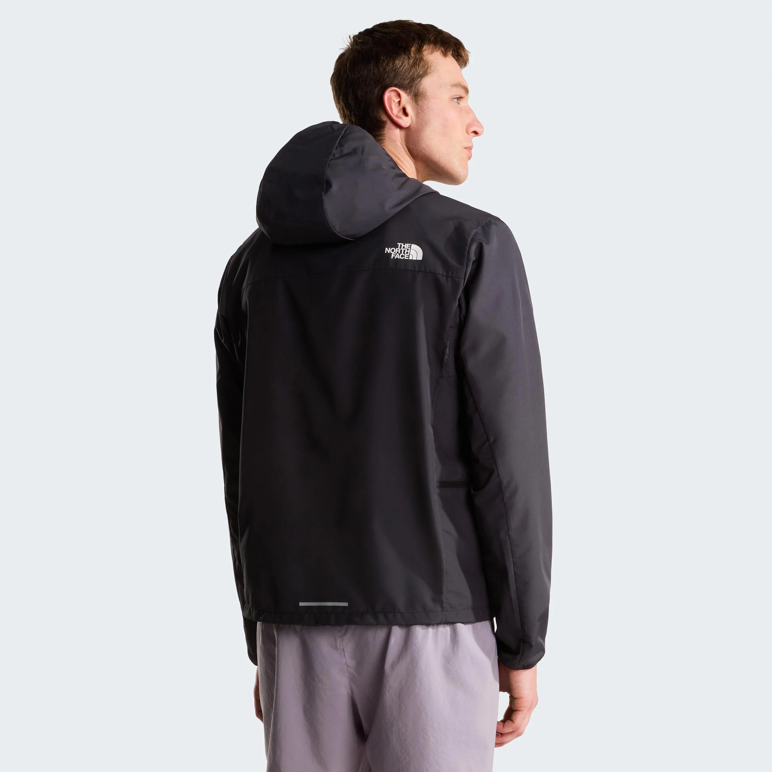 Fontanales Wind Laufjacke Herren - schwarz - Image 4