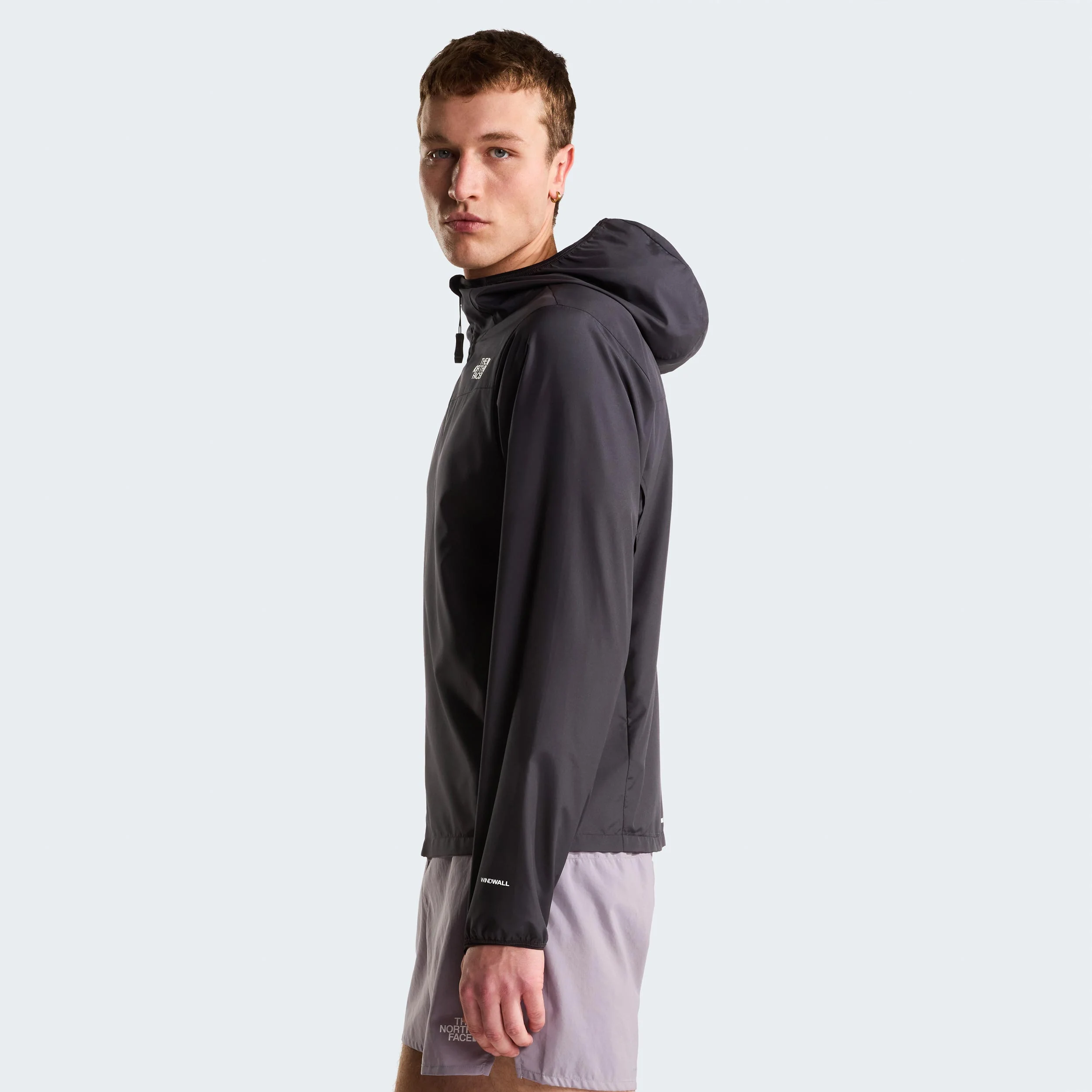 Fontanales Wind Laufjacke Herren - schwarz - Image 5