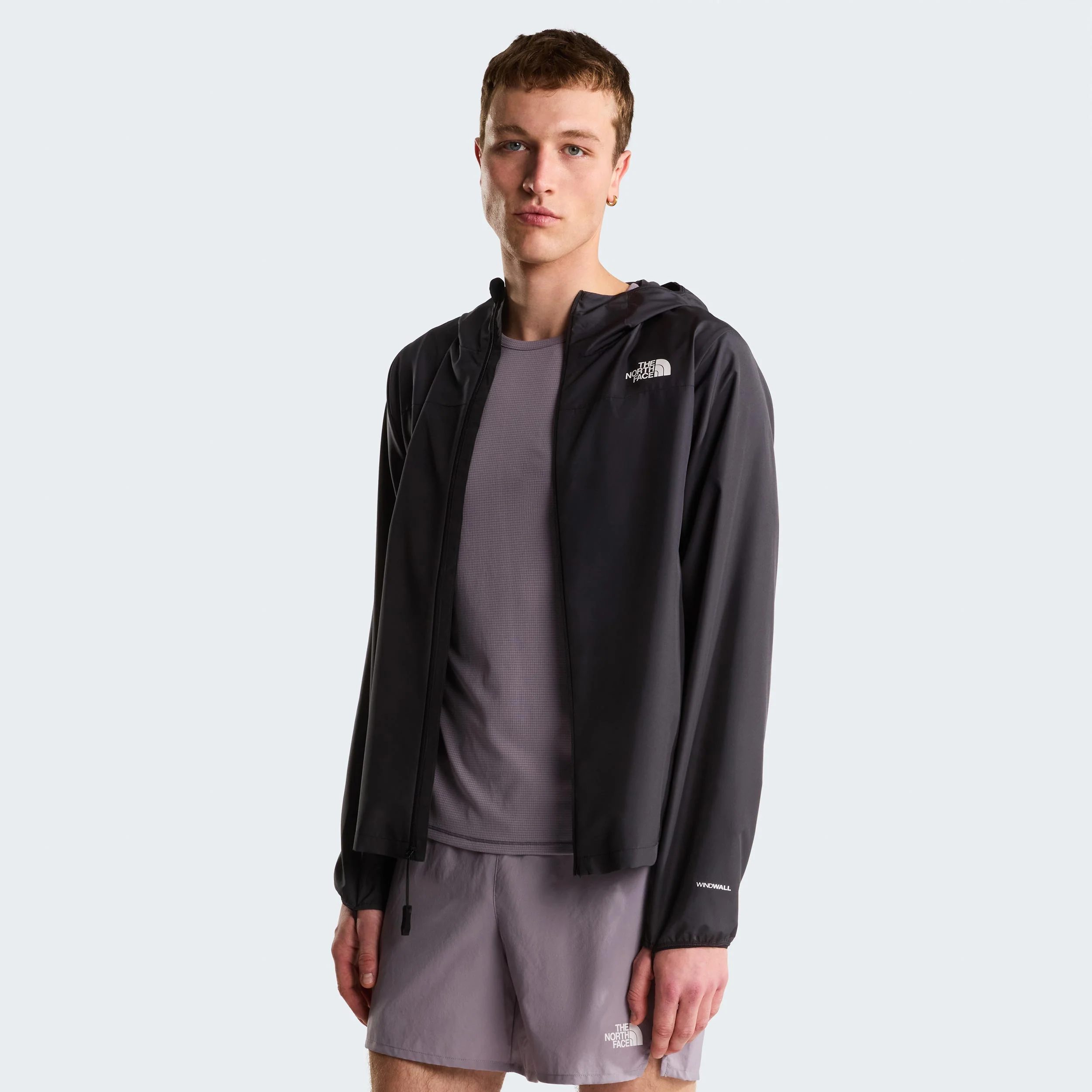 Fontanales Wind Laufjacke Herren - schwarz - Image 6