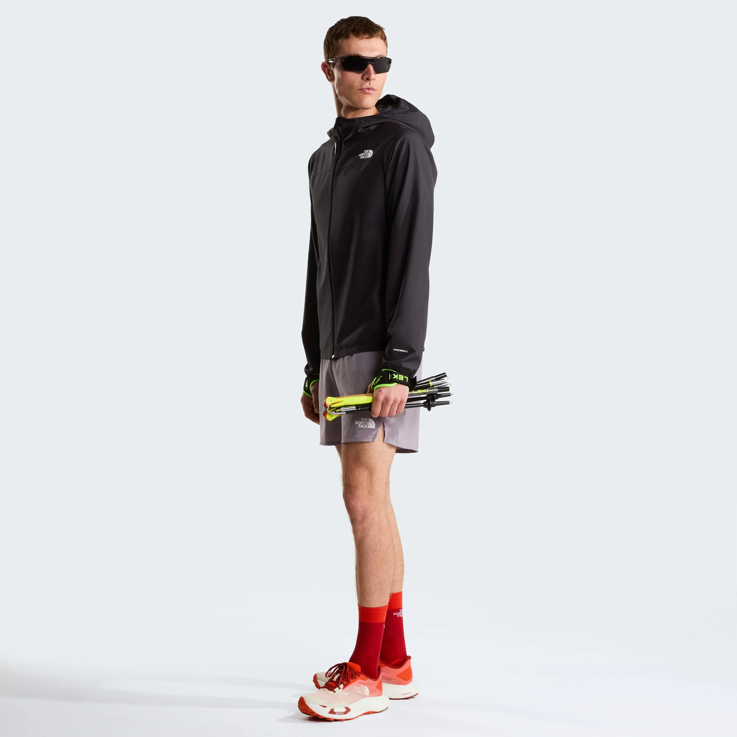 Fontanales Wind Laufjacke Herren - schwarz - Image 7