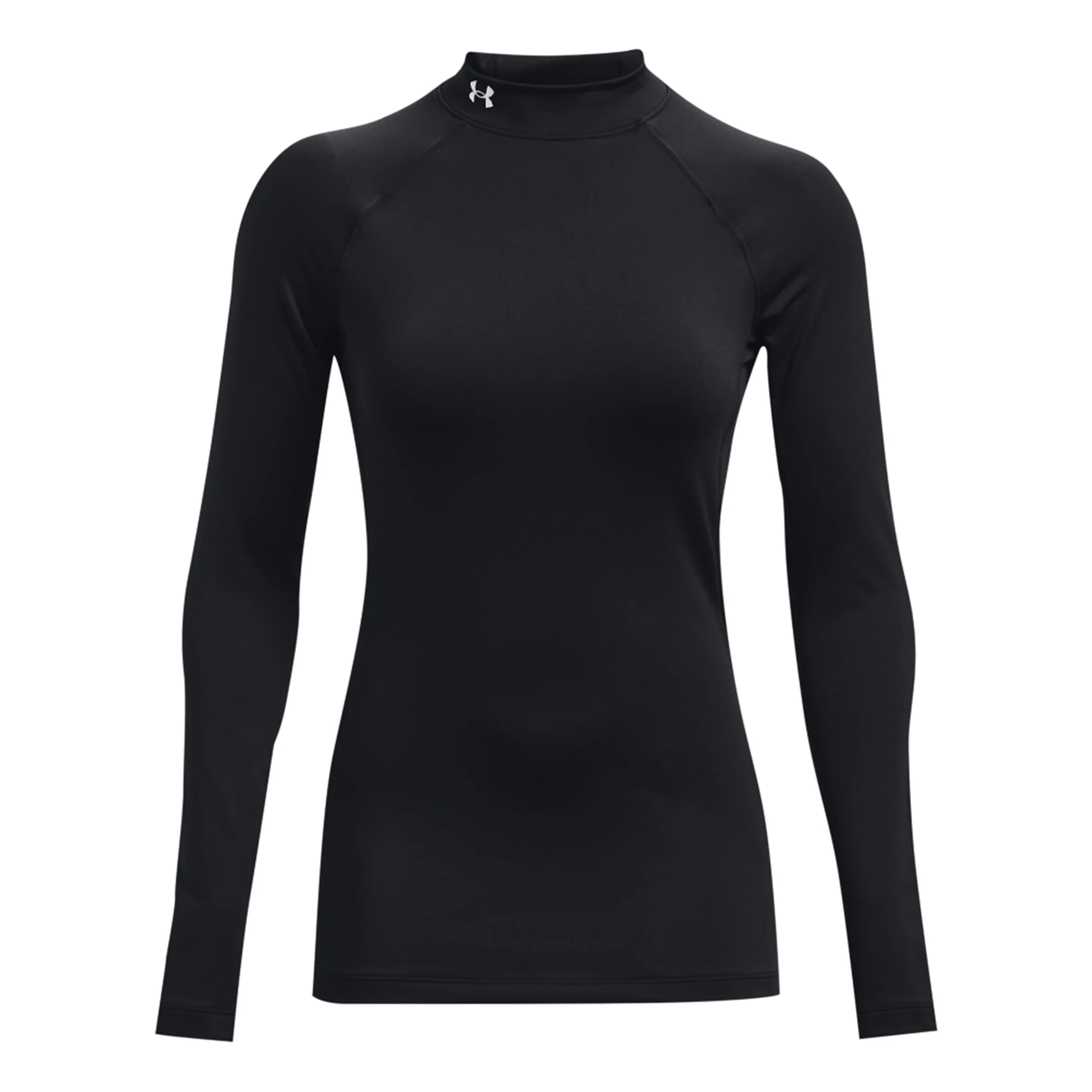 Coldgear Authentics Mockneck Longsleeve Damen-Schwarz