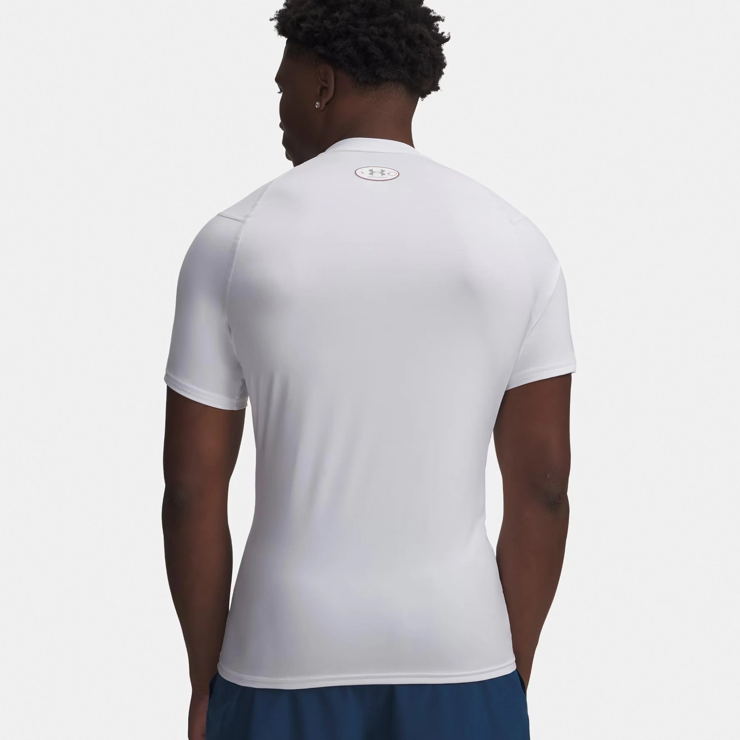 Elite Fitted T-Shirt Herren-weiß - Image 2