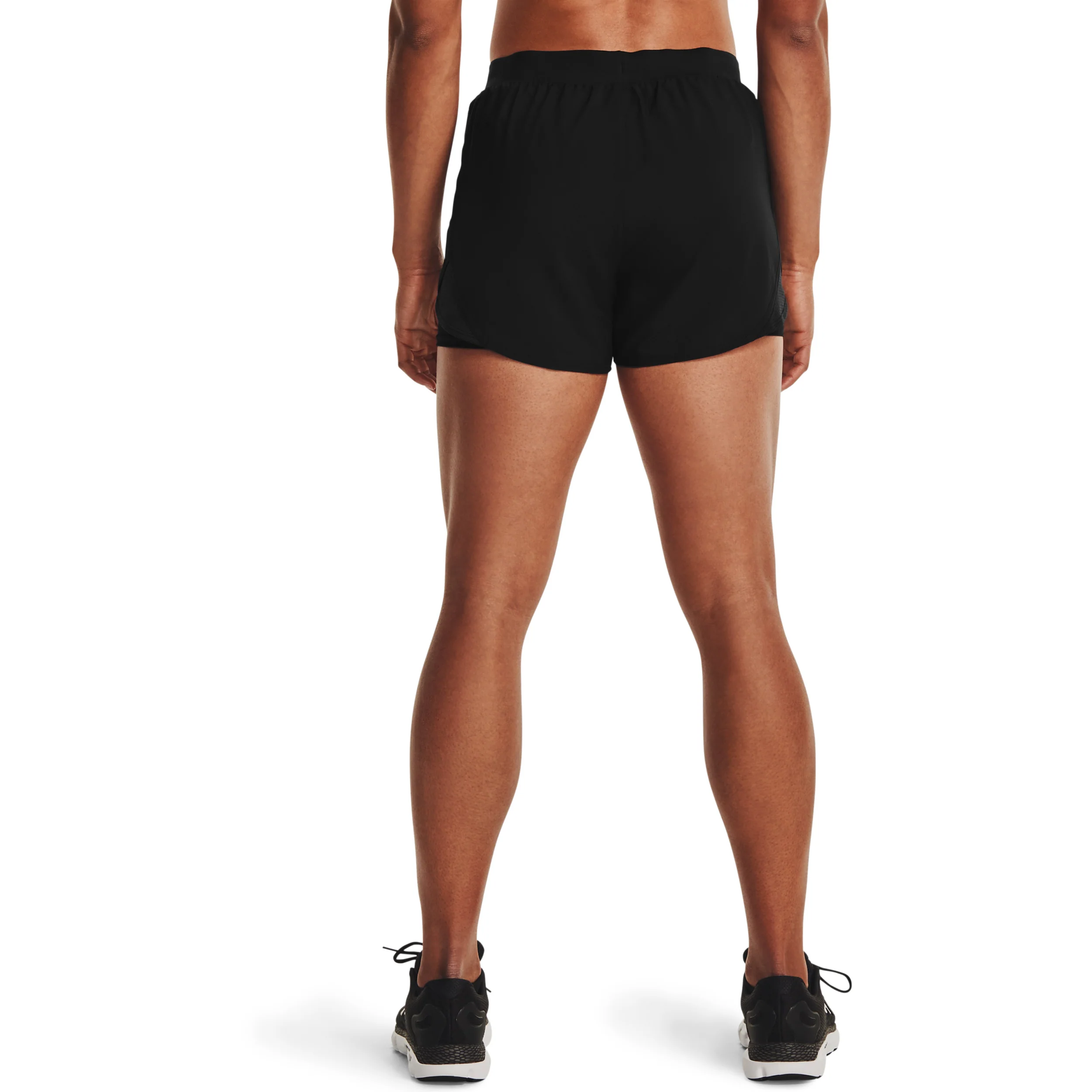 Fly By 2.0 2in1 Shorts Damen-Schwarz,Silber - Image 4