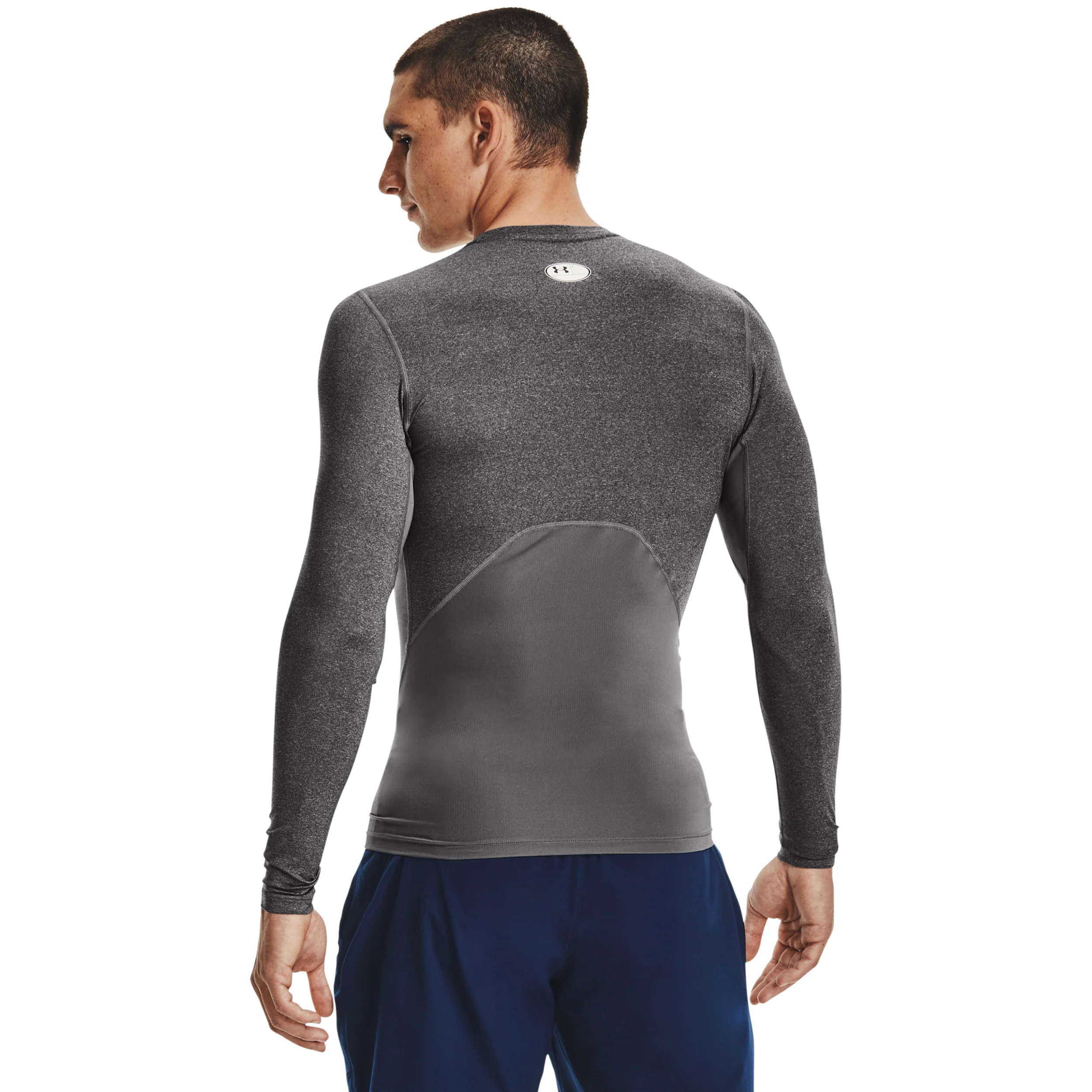 Heatgear Comp Longsleeve Herren-Anthrazit,Schwarz - Image 4