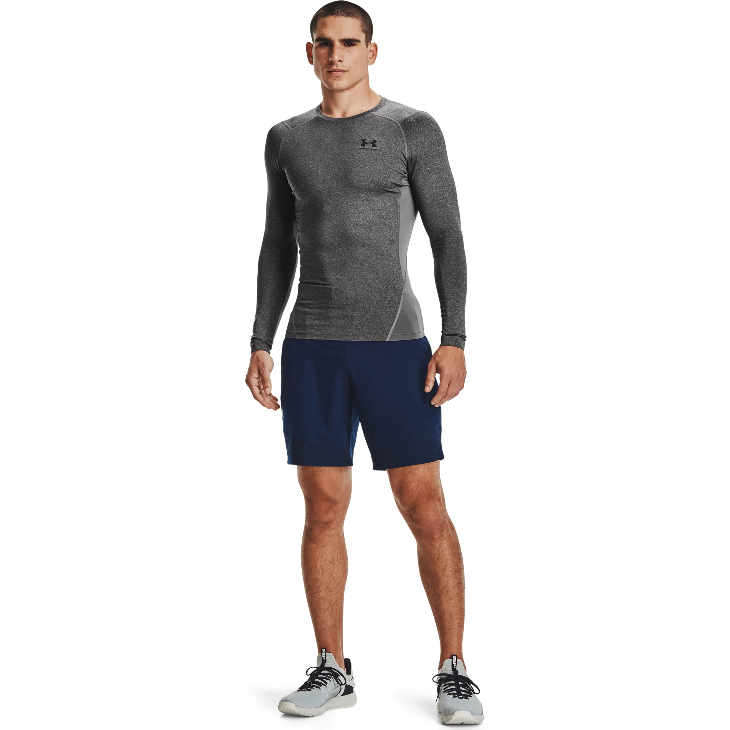 Heatgear Comp Longsleeve Herren-Anthrazit,Schwarz - Image 5