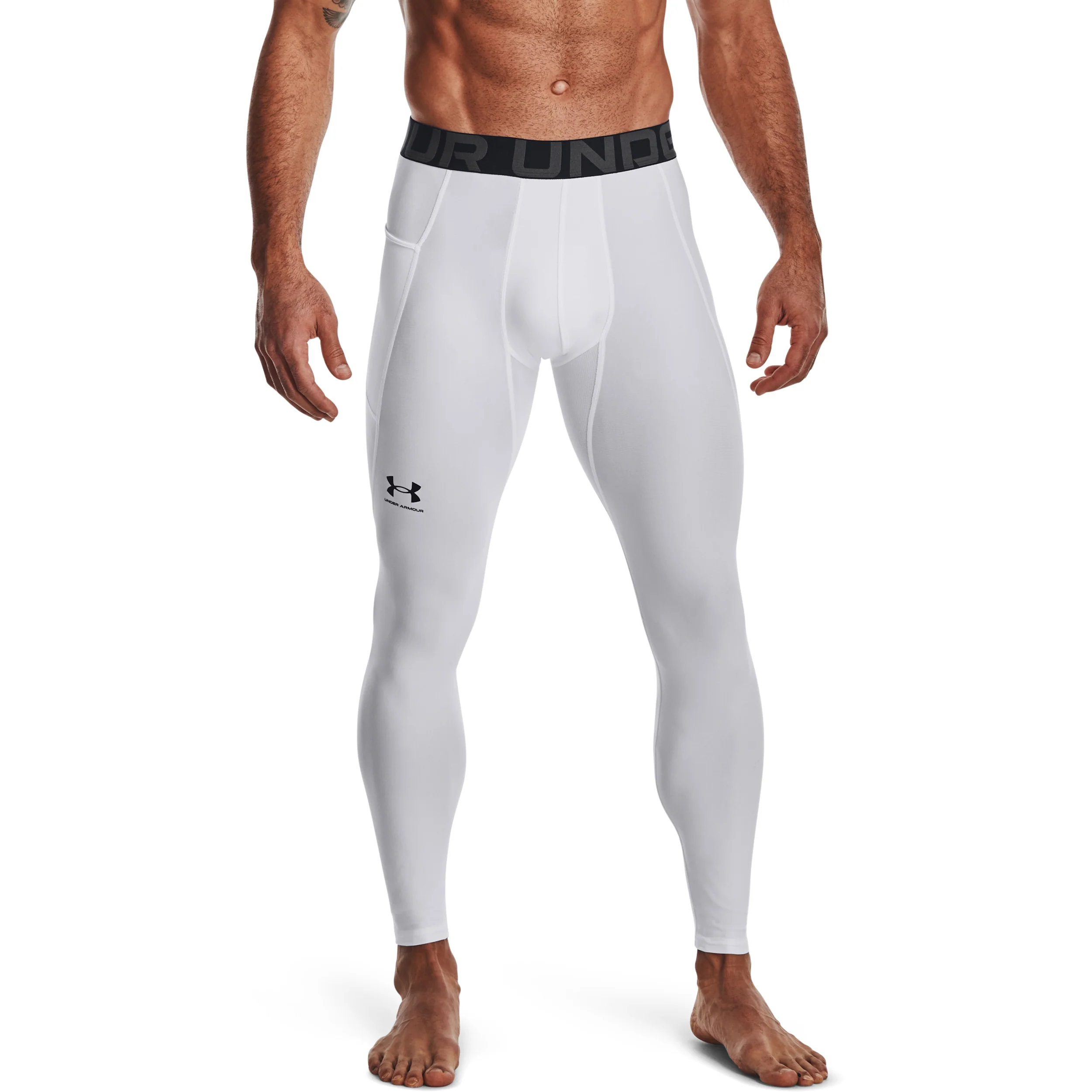 Heatgear Tight Herren-Weiß,Schwarz - Image 3
