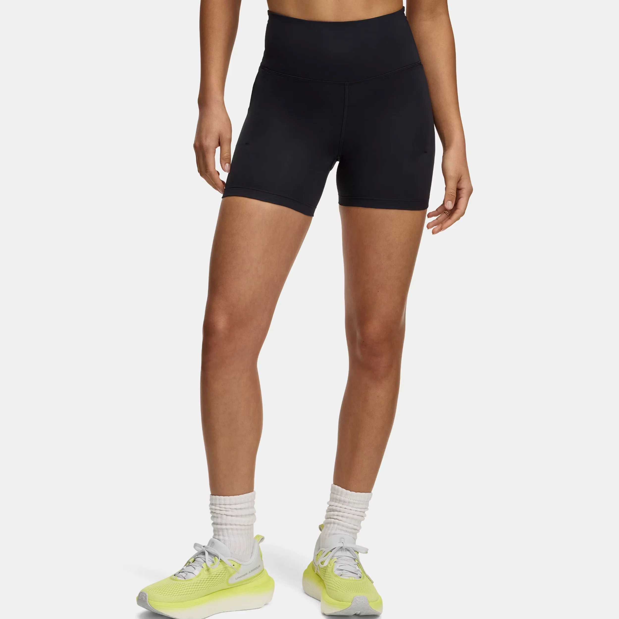 Launch Elite 4in Lauftight Damen-schwarz, silber