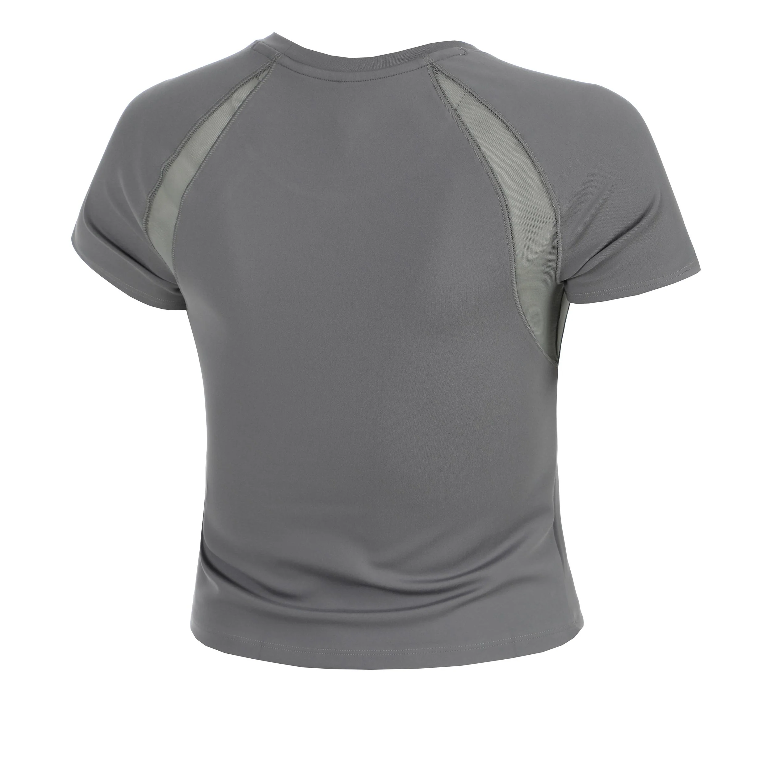 Motion Mesh T-Shirt Damen-grün, grau - Image 2