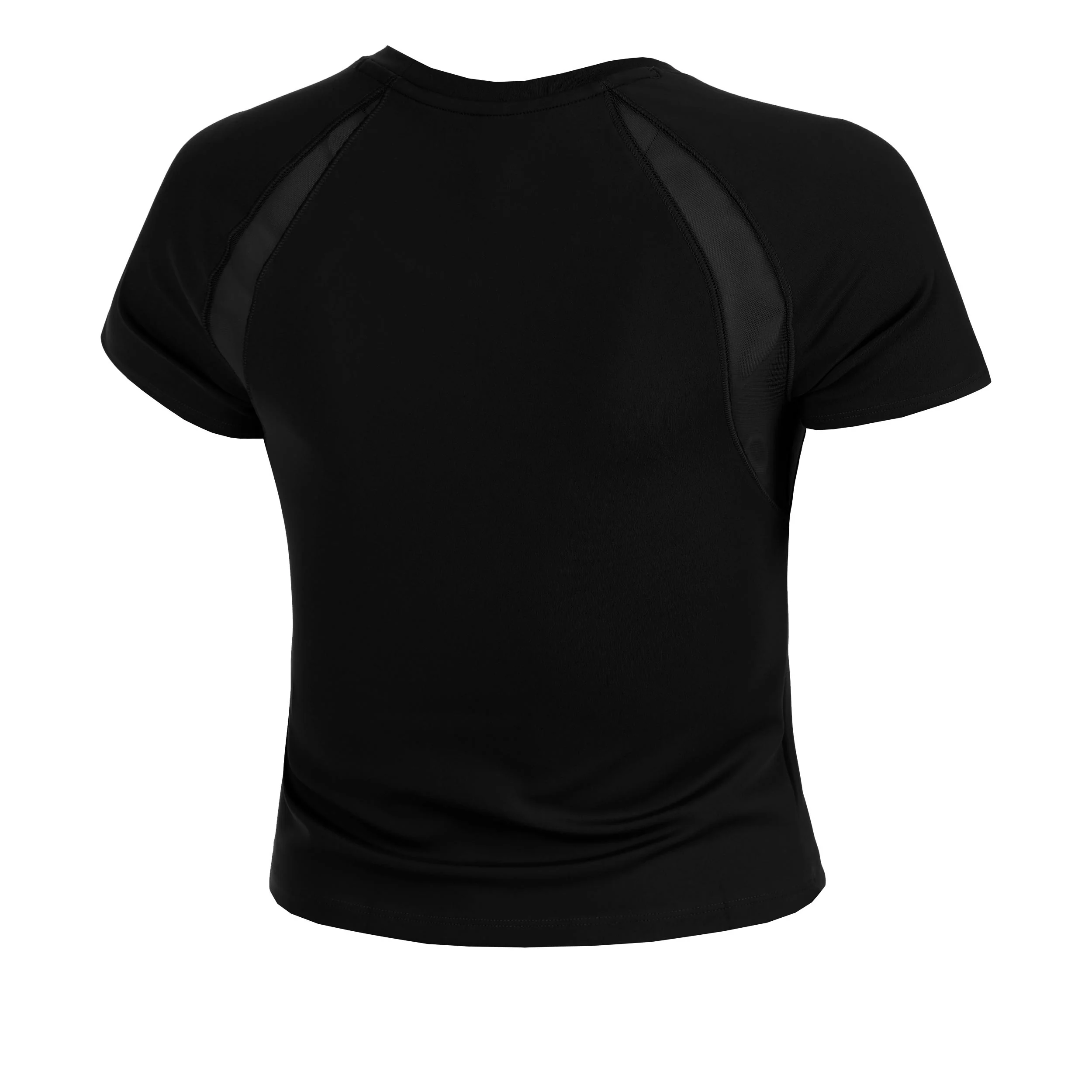 Motion Mesh T-Shirt Damen-schwarz, grau - Image 2
