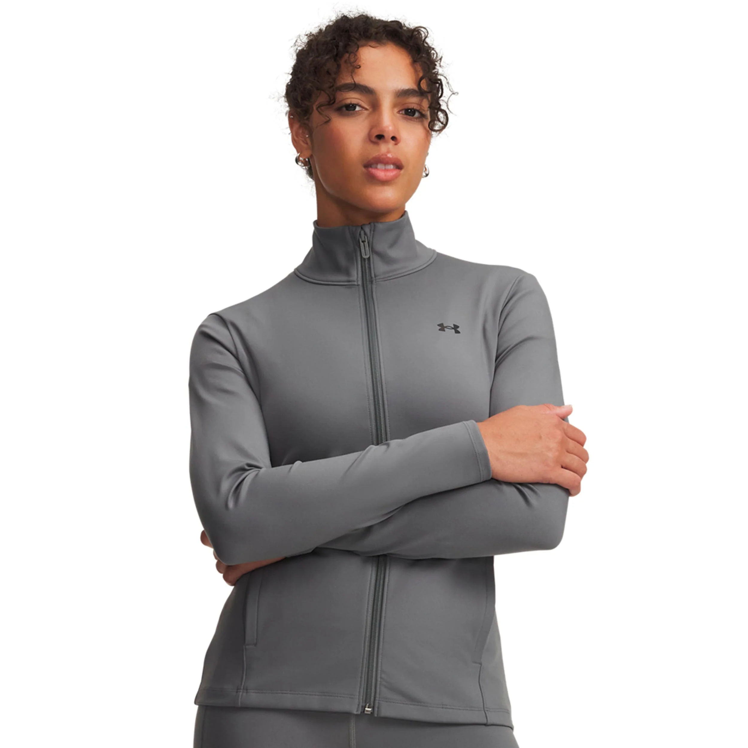 Motion Trainingsjacke Damen-grün, schwarz