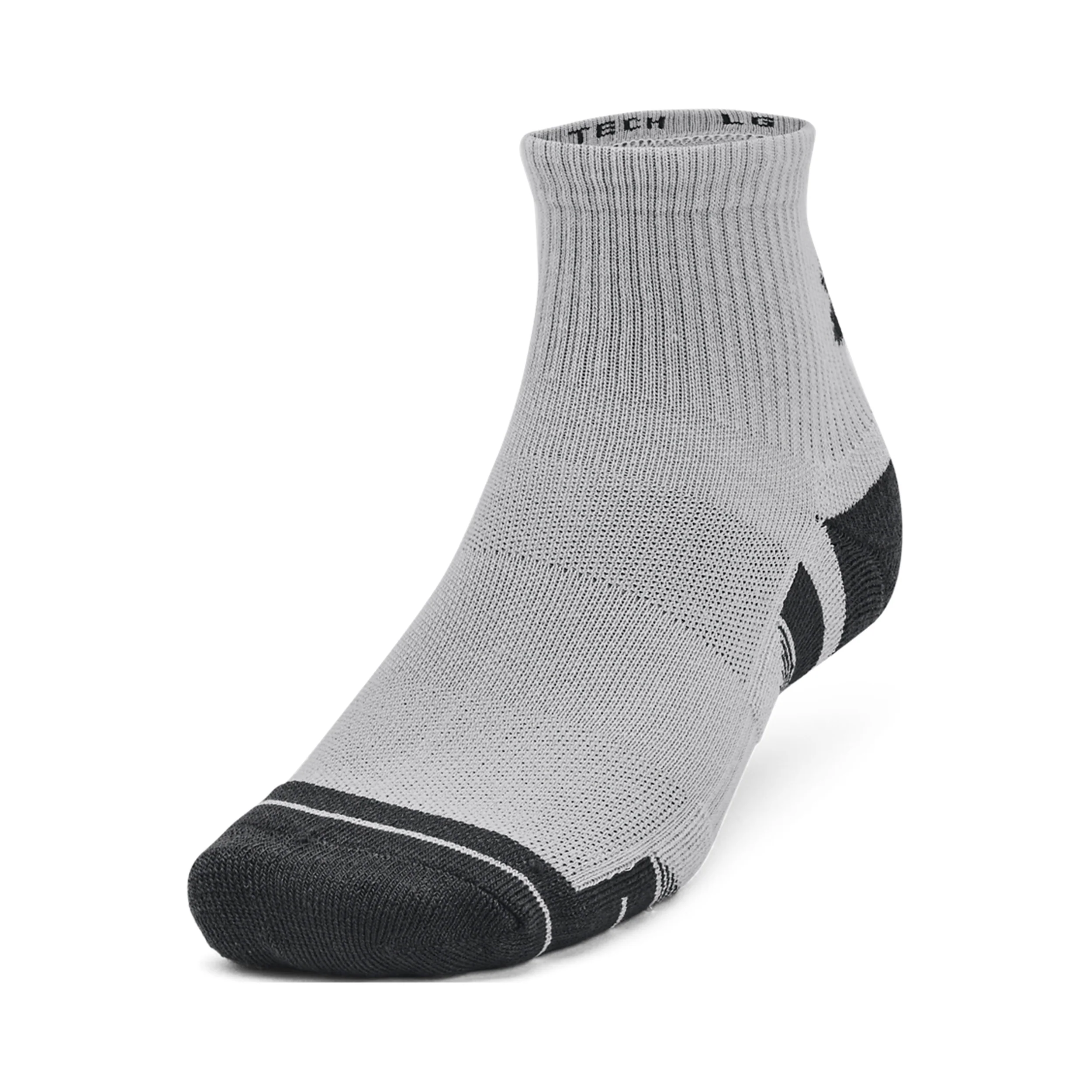 Performance Tech Quarter Tennissocken 3er Pack-Grau,Mehrfarbig - Image 2