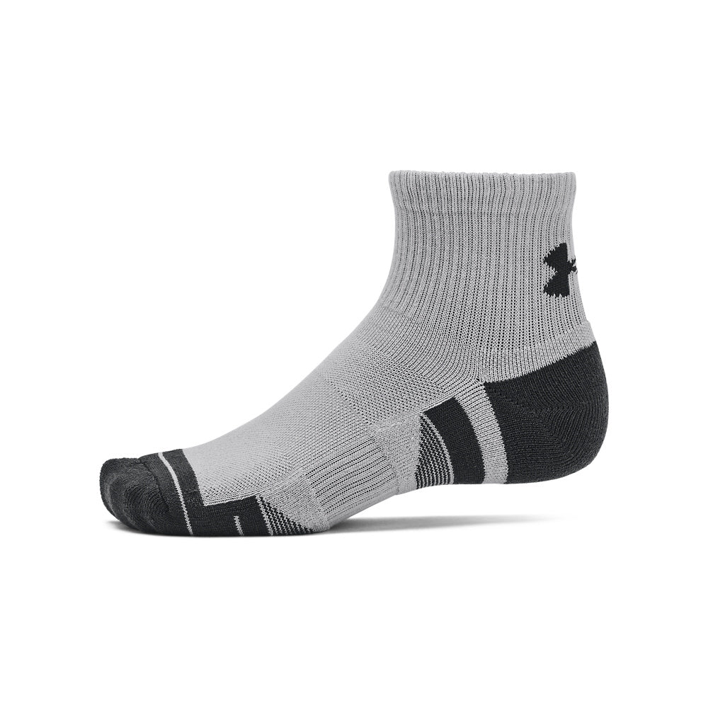Performance Tech Quarter Tennissocken 3er Pack-Grau,Mehrfarbig - Image 4