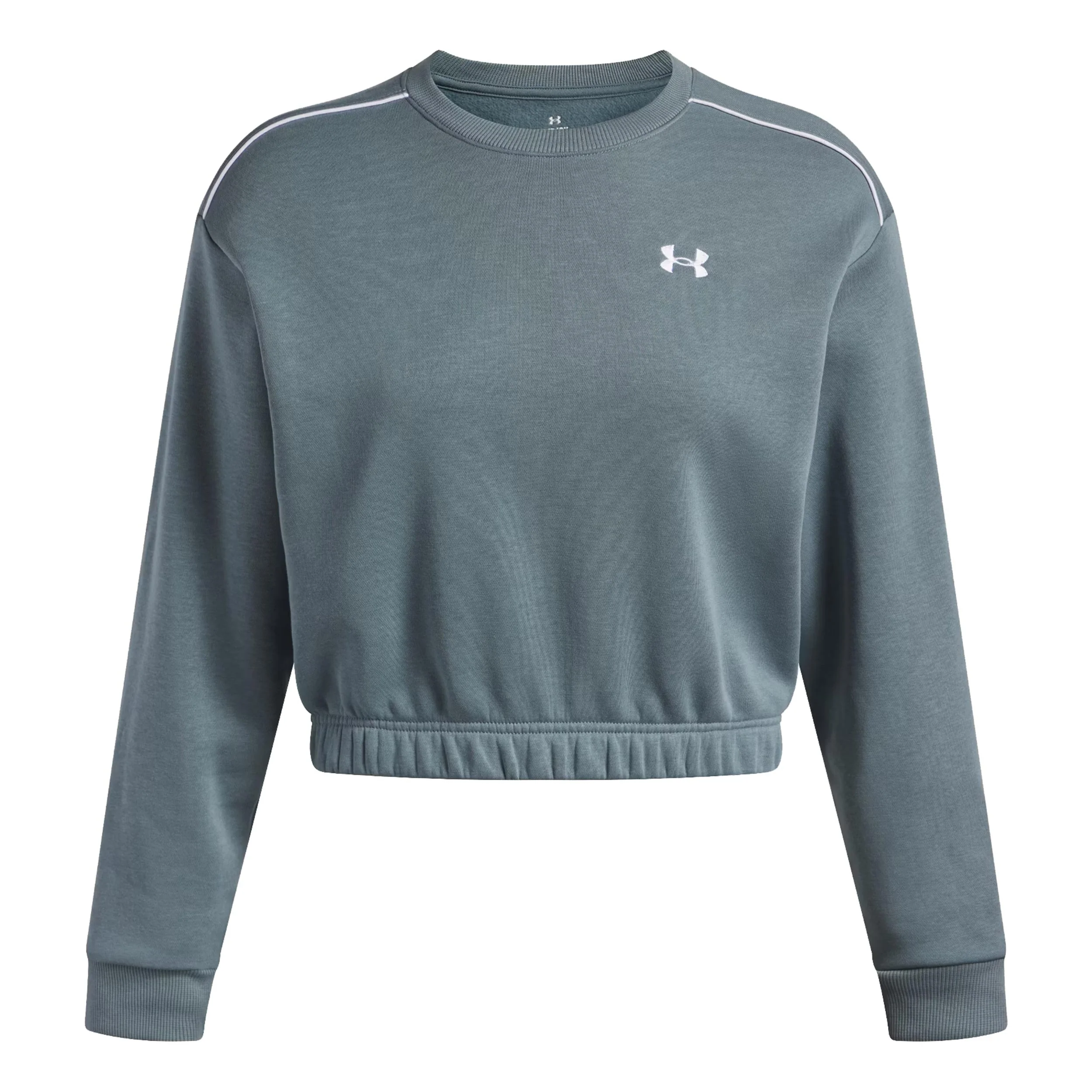 Rival Fleece Piped Crew Sweatshirt Damen-blaugrau