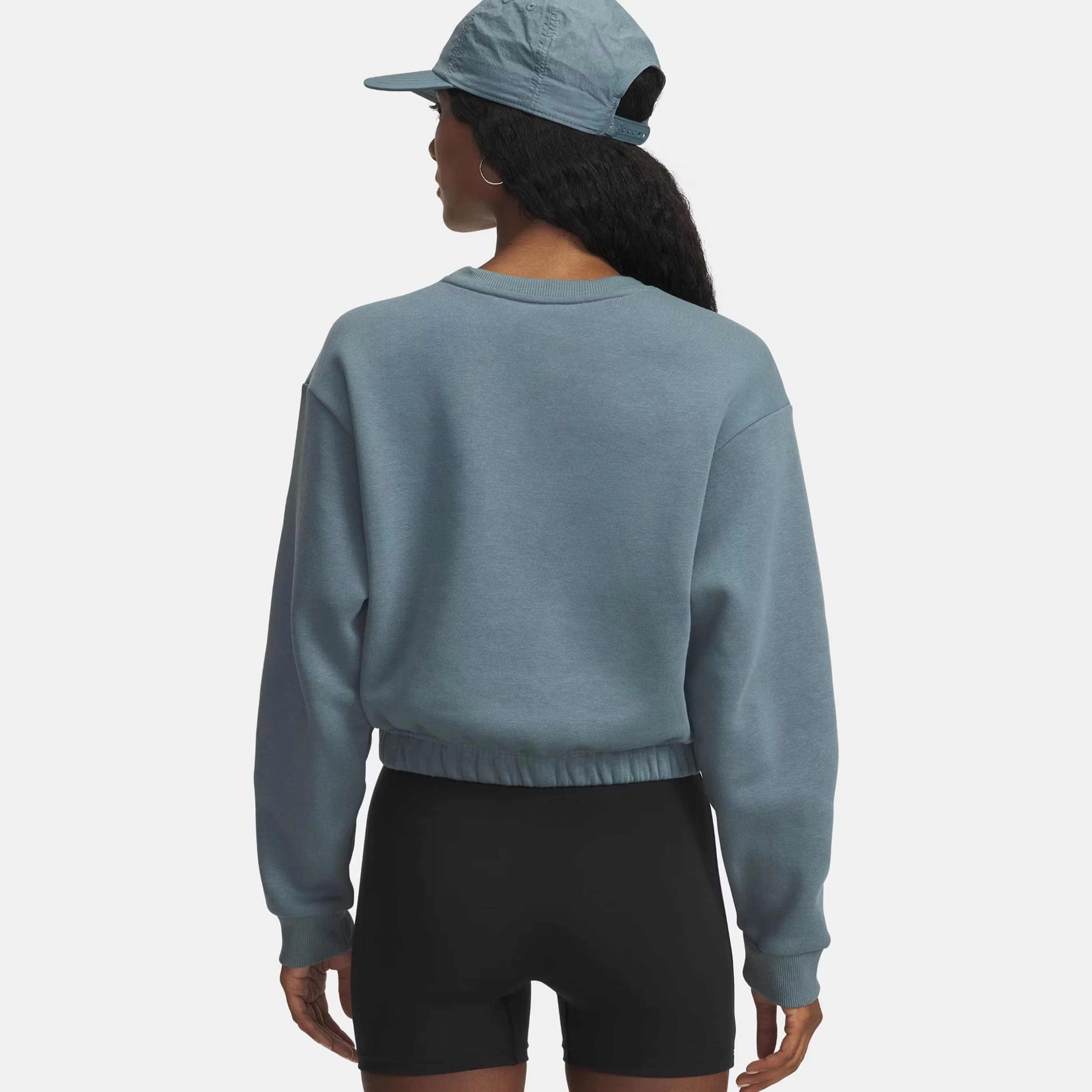 Rival Fleece Piped Crew Sweatshirt Damen-blaugrau - Image 4