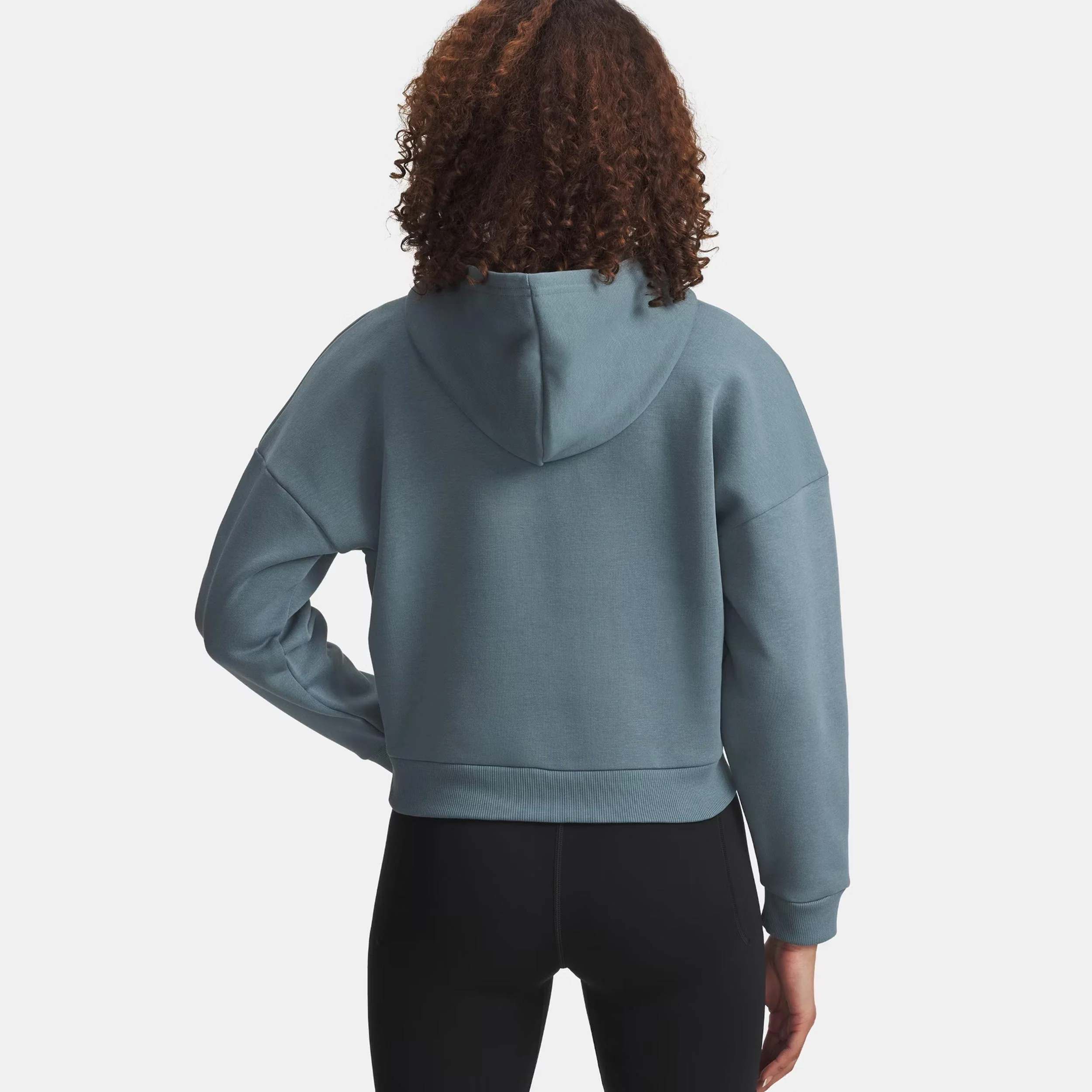 Rival Fleece Piped Half-Zip Sweatshirt Damen-weiß - Image 4