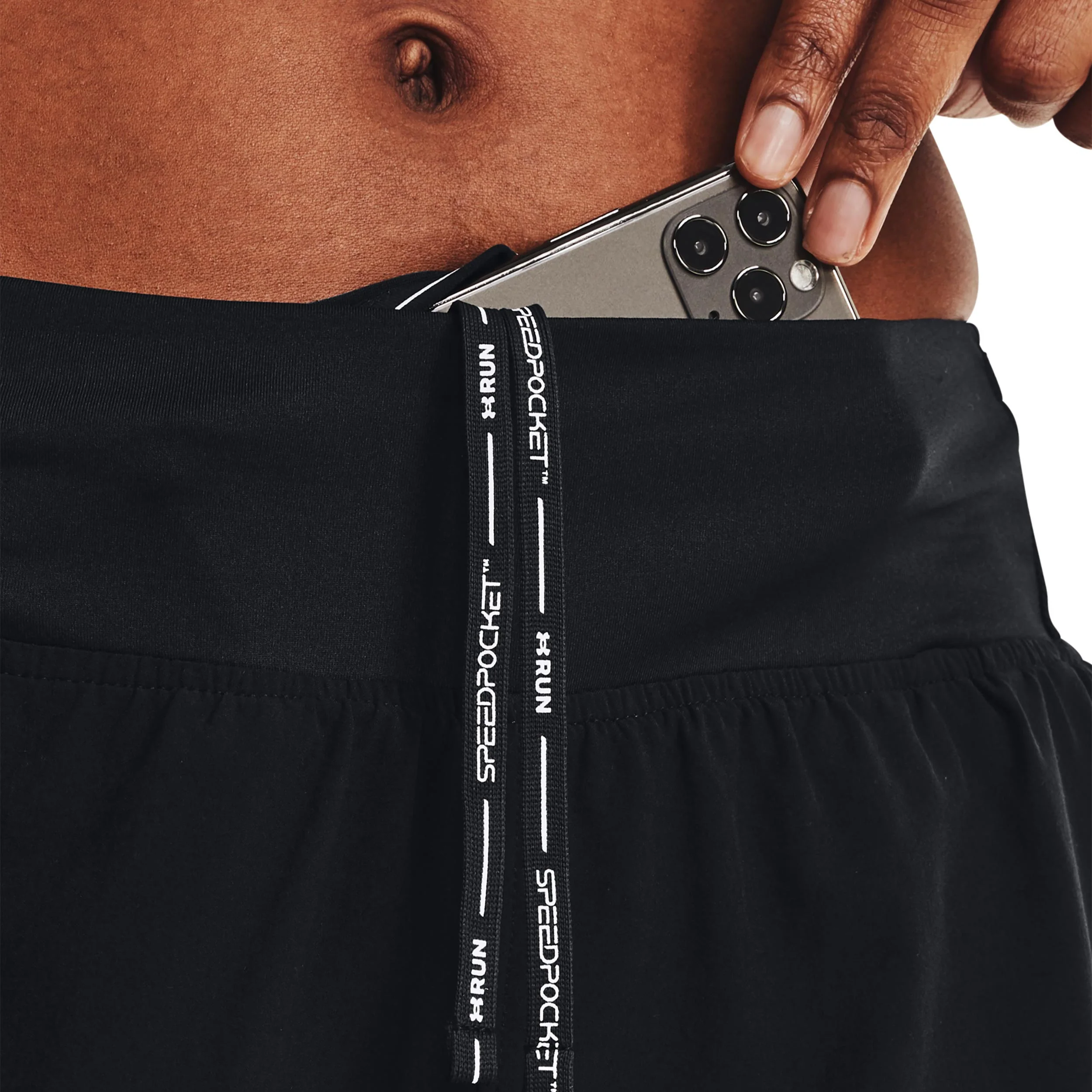 Speedpocket Performance Shorts Damen-Schwarz - Image 8