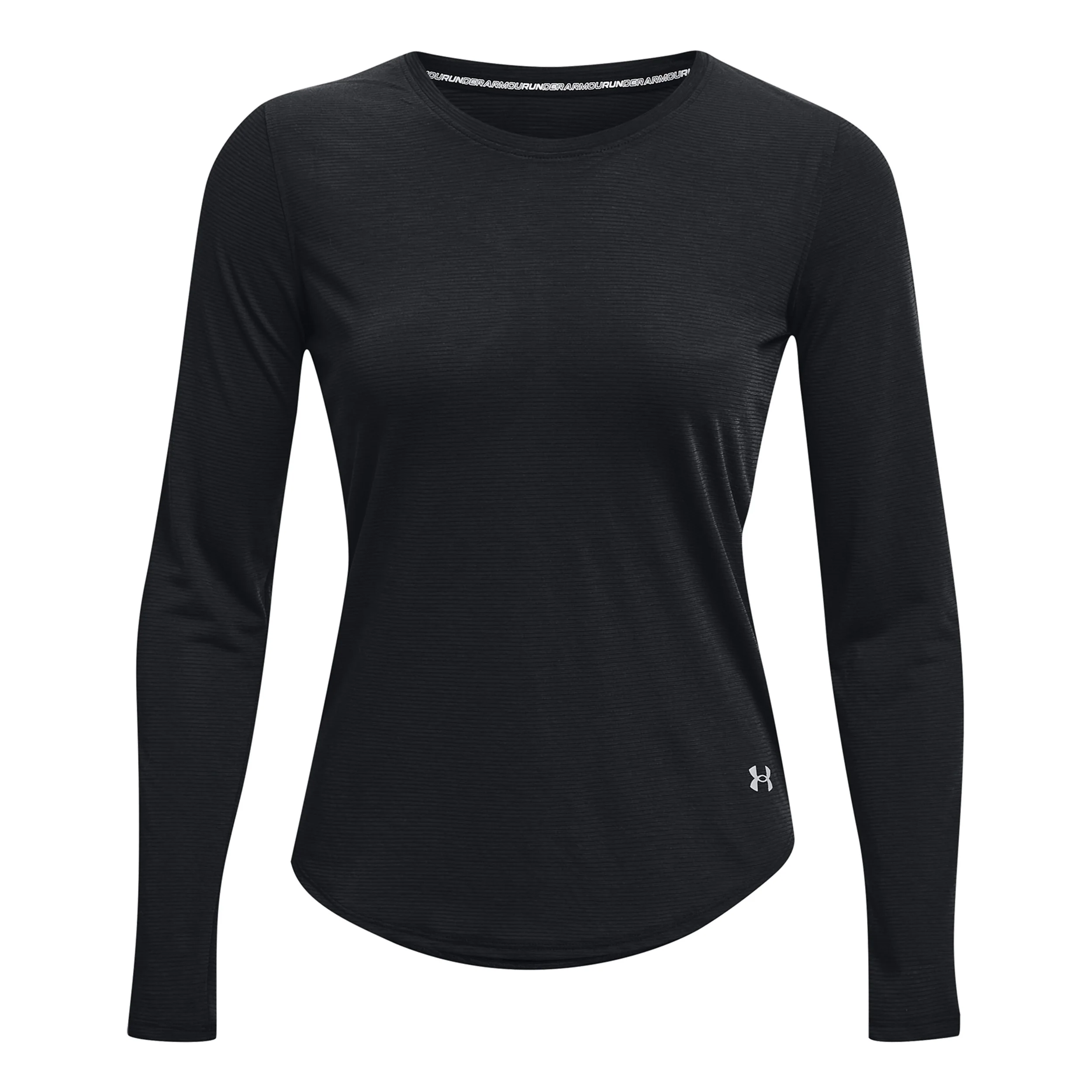 Streaker Longsleeve Damen-Schwarz