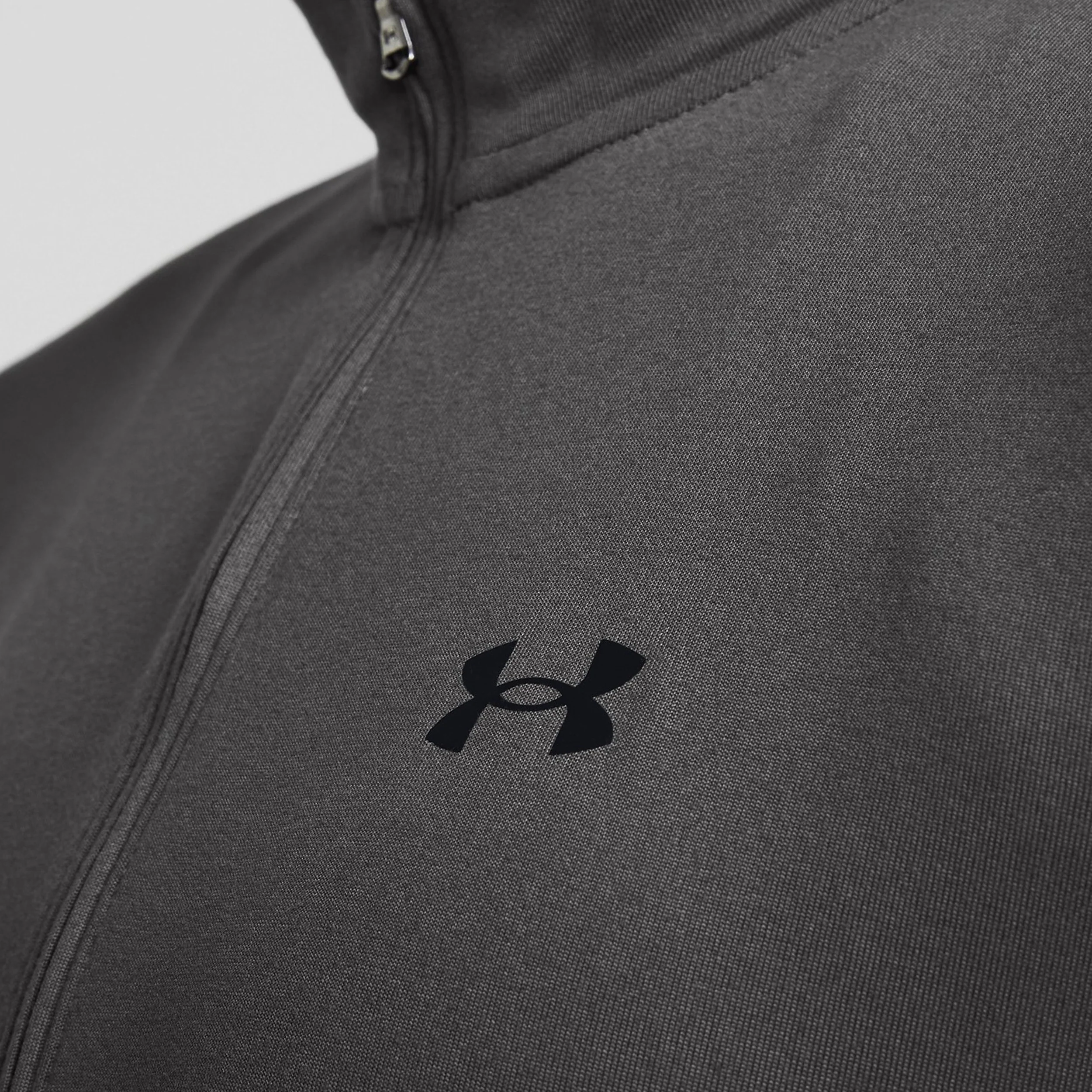 Tech 1/2 Zip Longsleeve Damen-Grau - Image 6