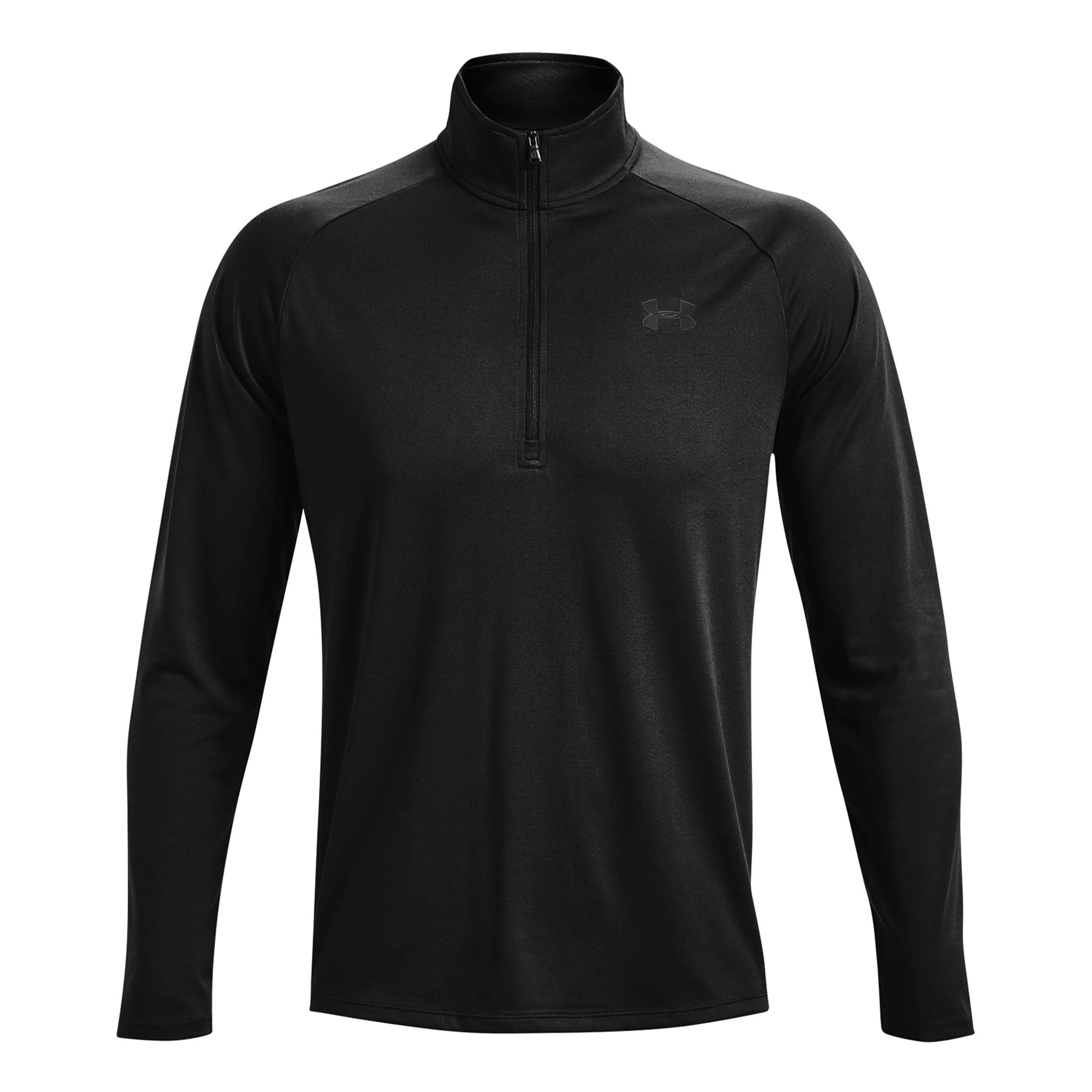 Tech 2.0 Half-Zip Longsleeve Herren-Schwarz,Dunkelgrau