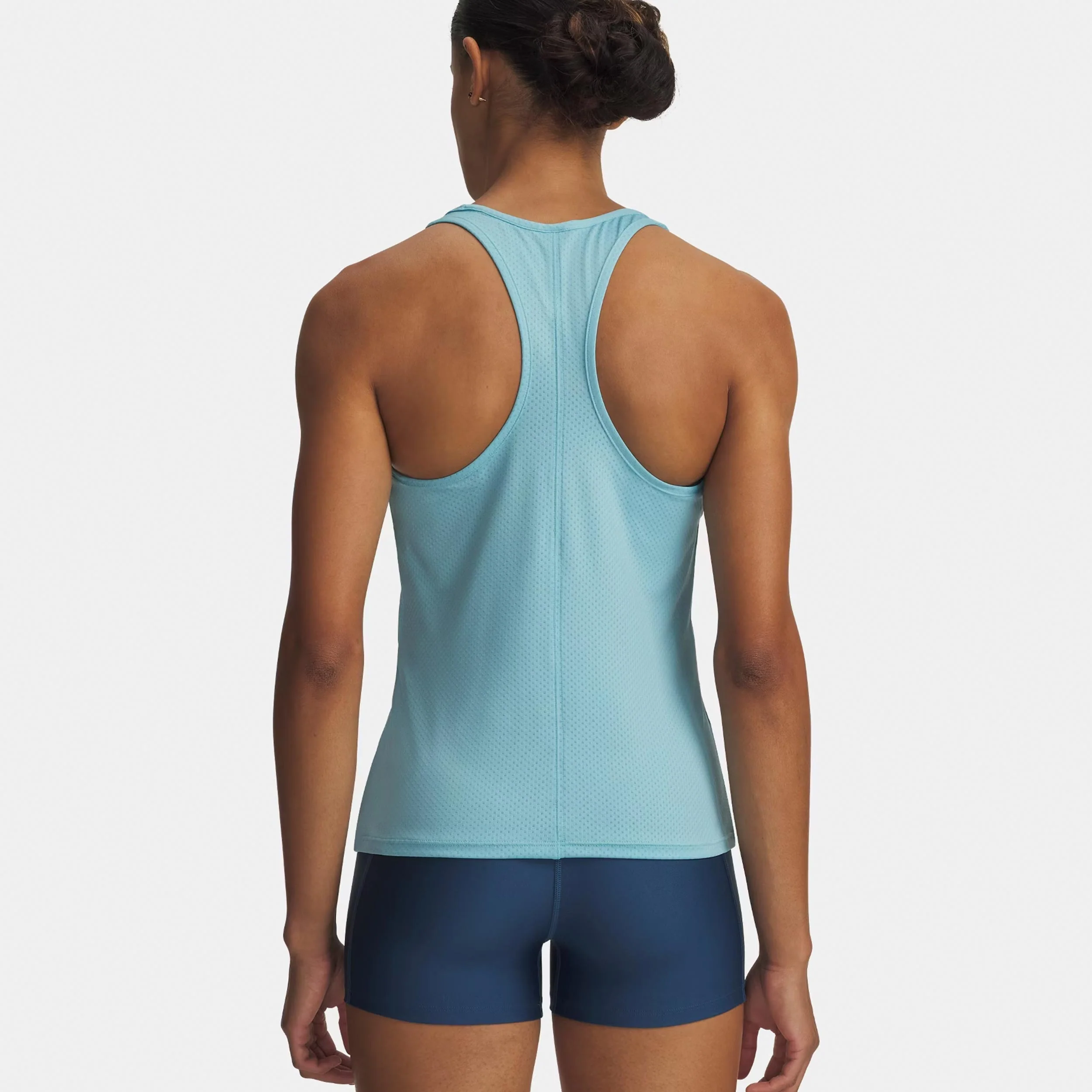 Tech Mesh Racer Tank-Top Damen-blau, weiß - Image 2